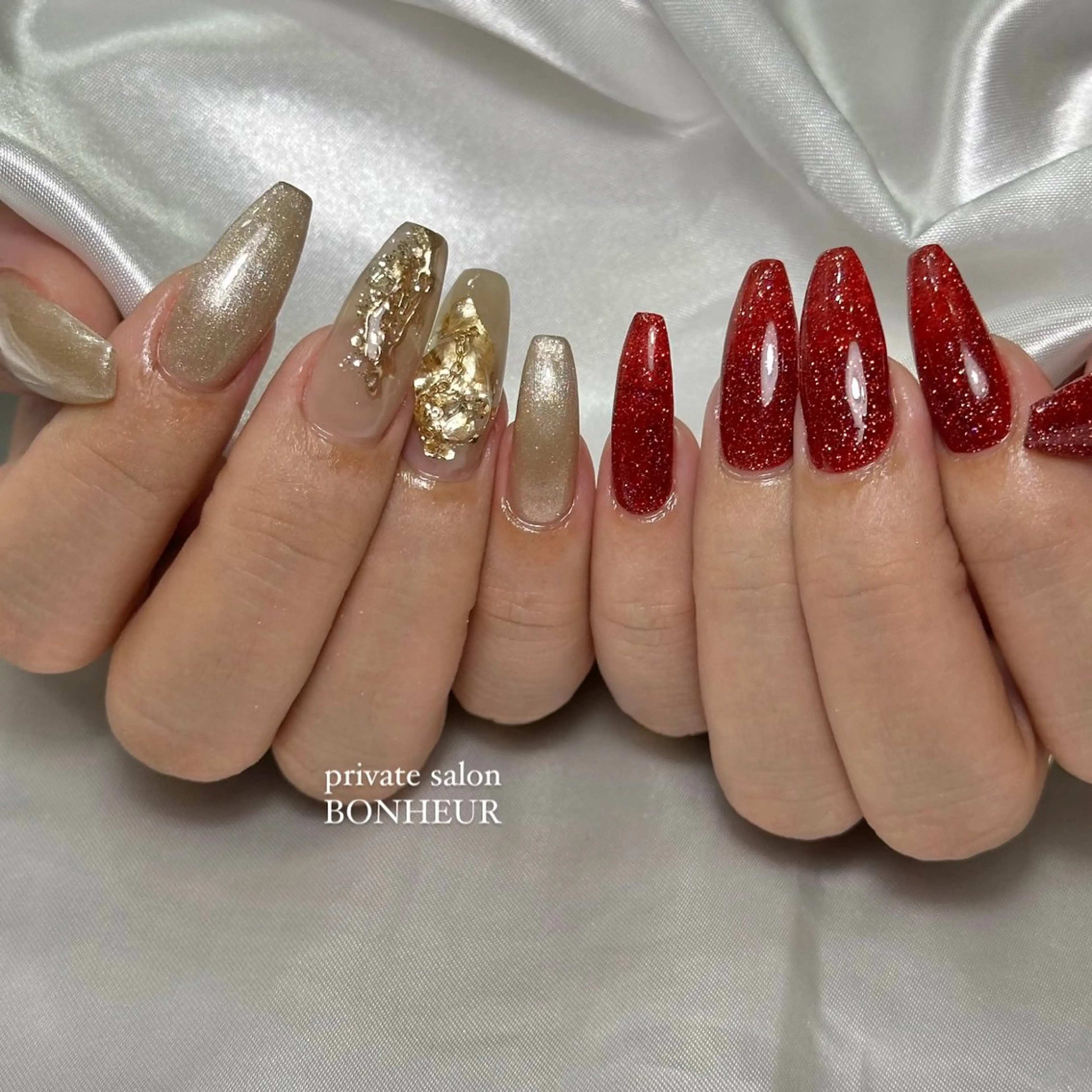ネイル ハンドネイル BONHEUR Annaのネイルデザイン