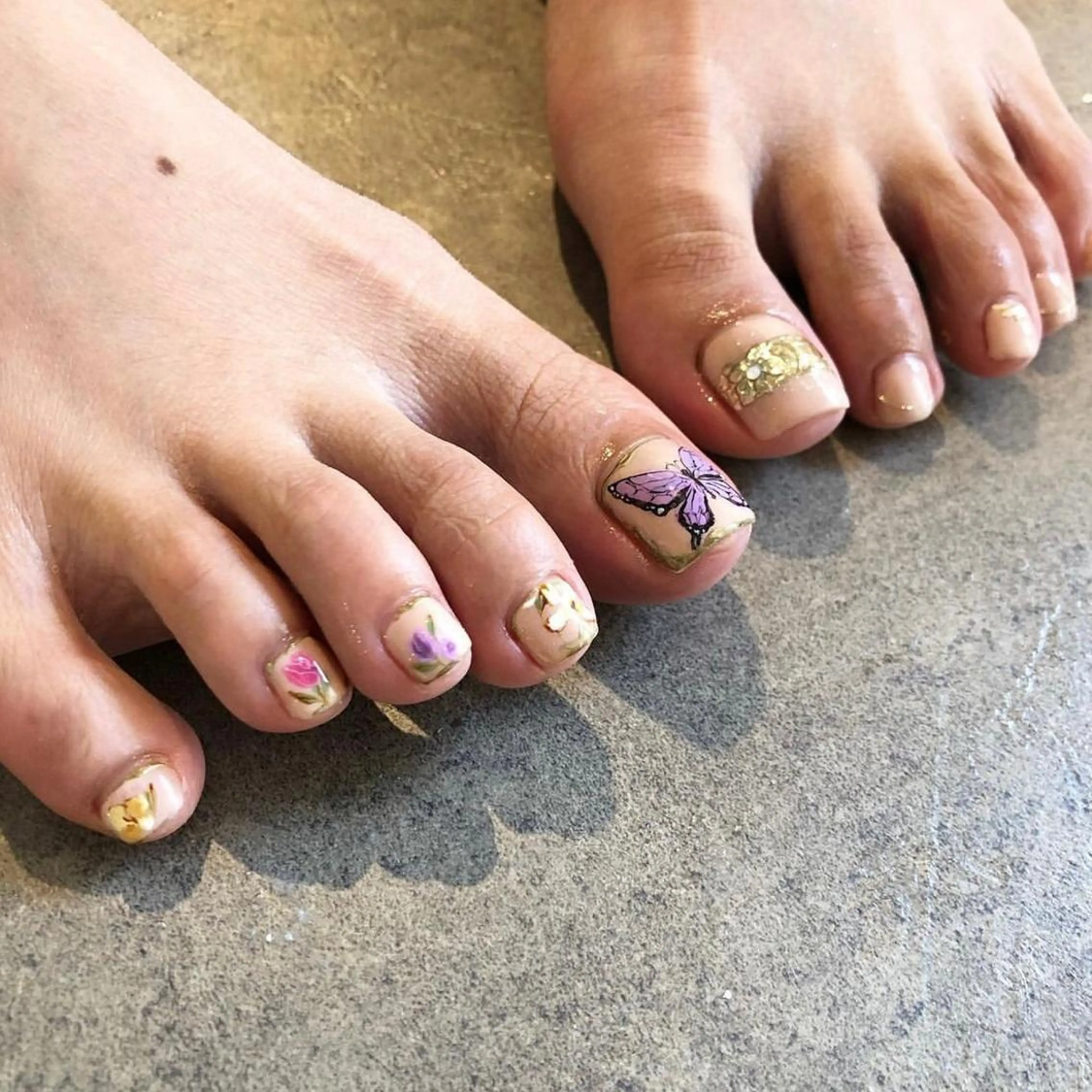 ネイル フットネイル casita（カシータ）所属・thrush nailsのネイルデザイン