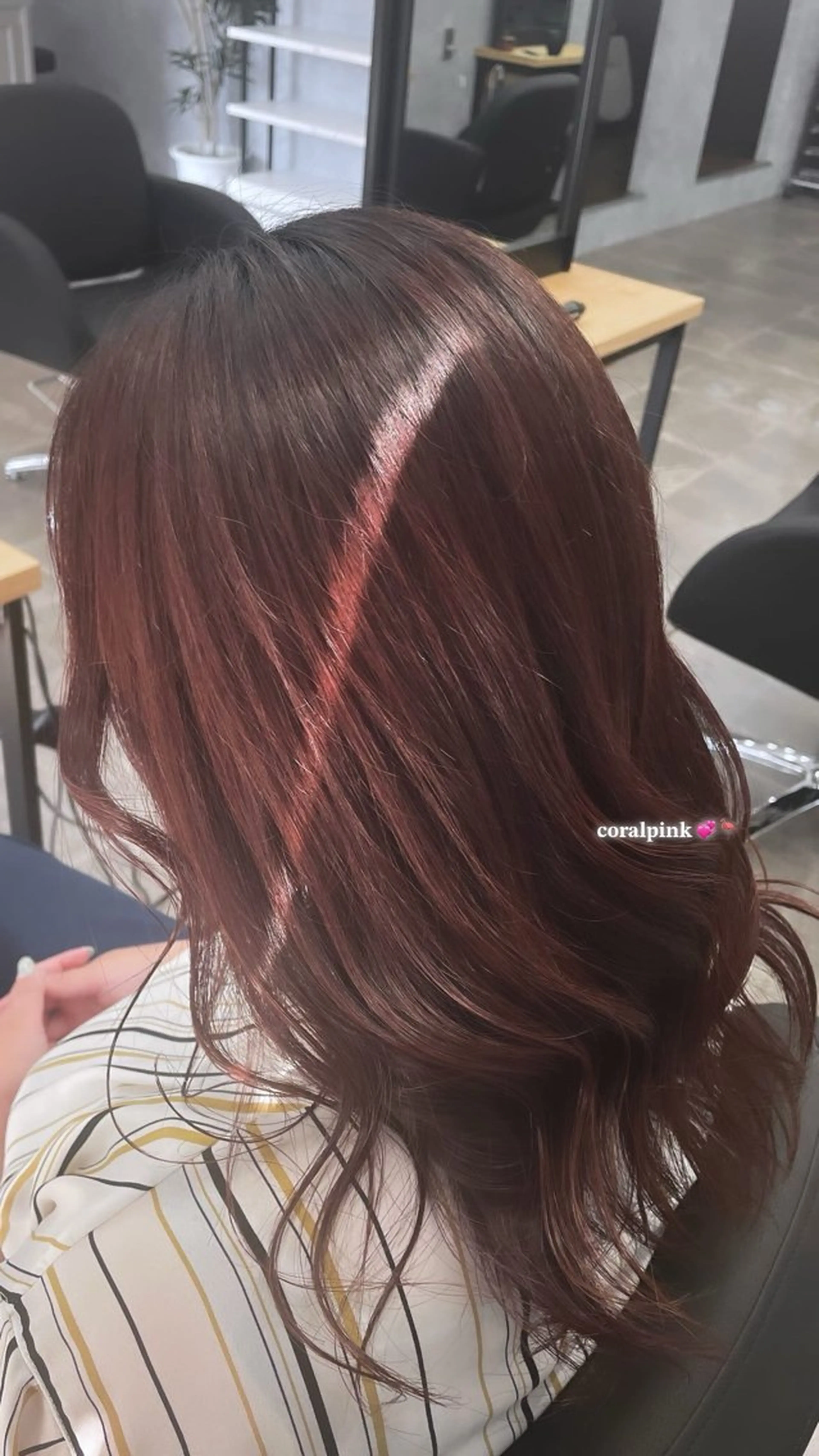 ロング カラー ヘアカラー 🪡 KIMU🪡🎀のヘアスタイル