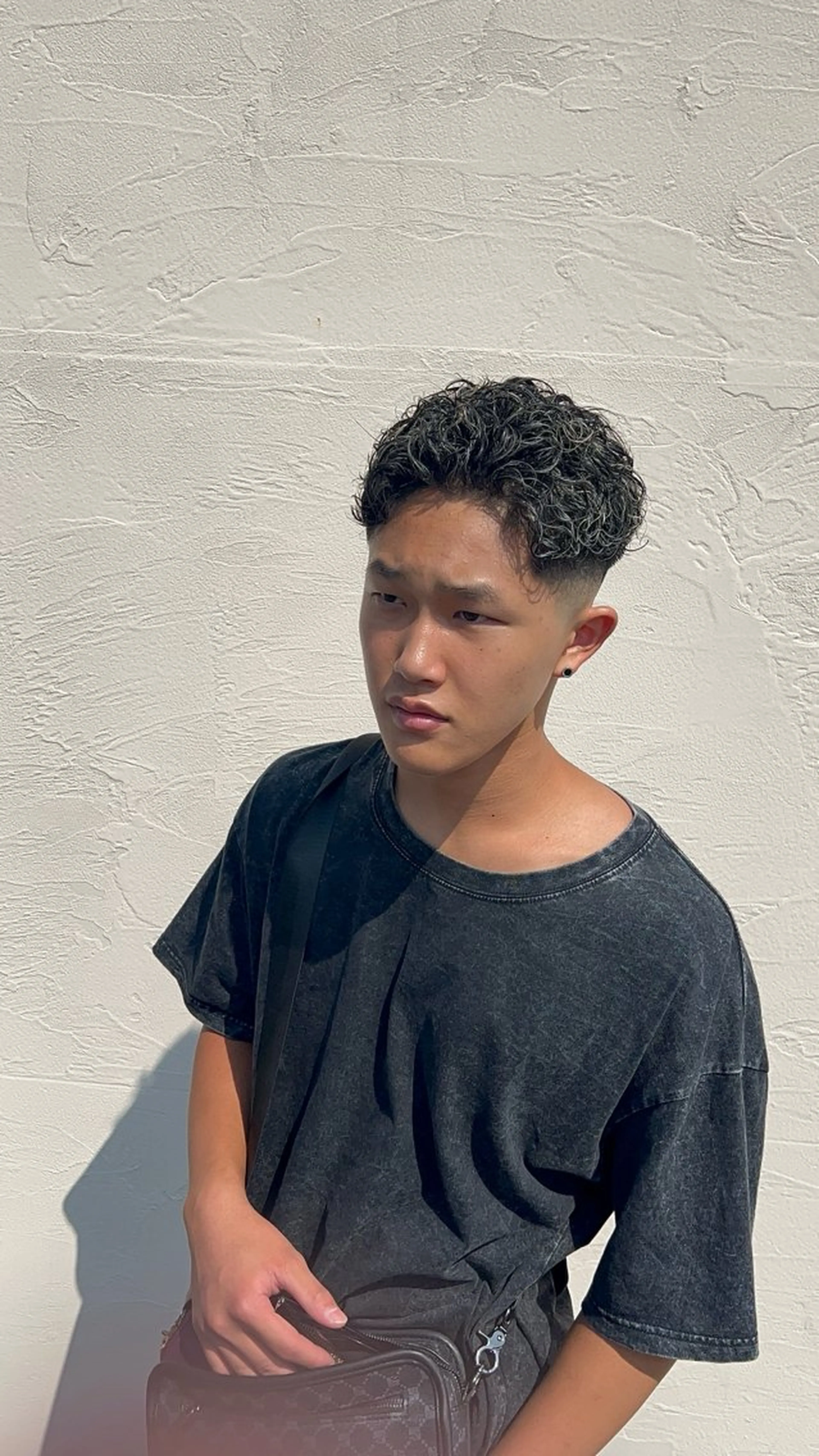 カラー パーマ メンズ メンズメッシュ メンズパーマ メッシュ カット パーマ 一宮/稲沢/あま市 /小林好裕のヘアスタイル