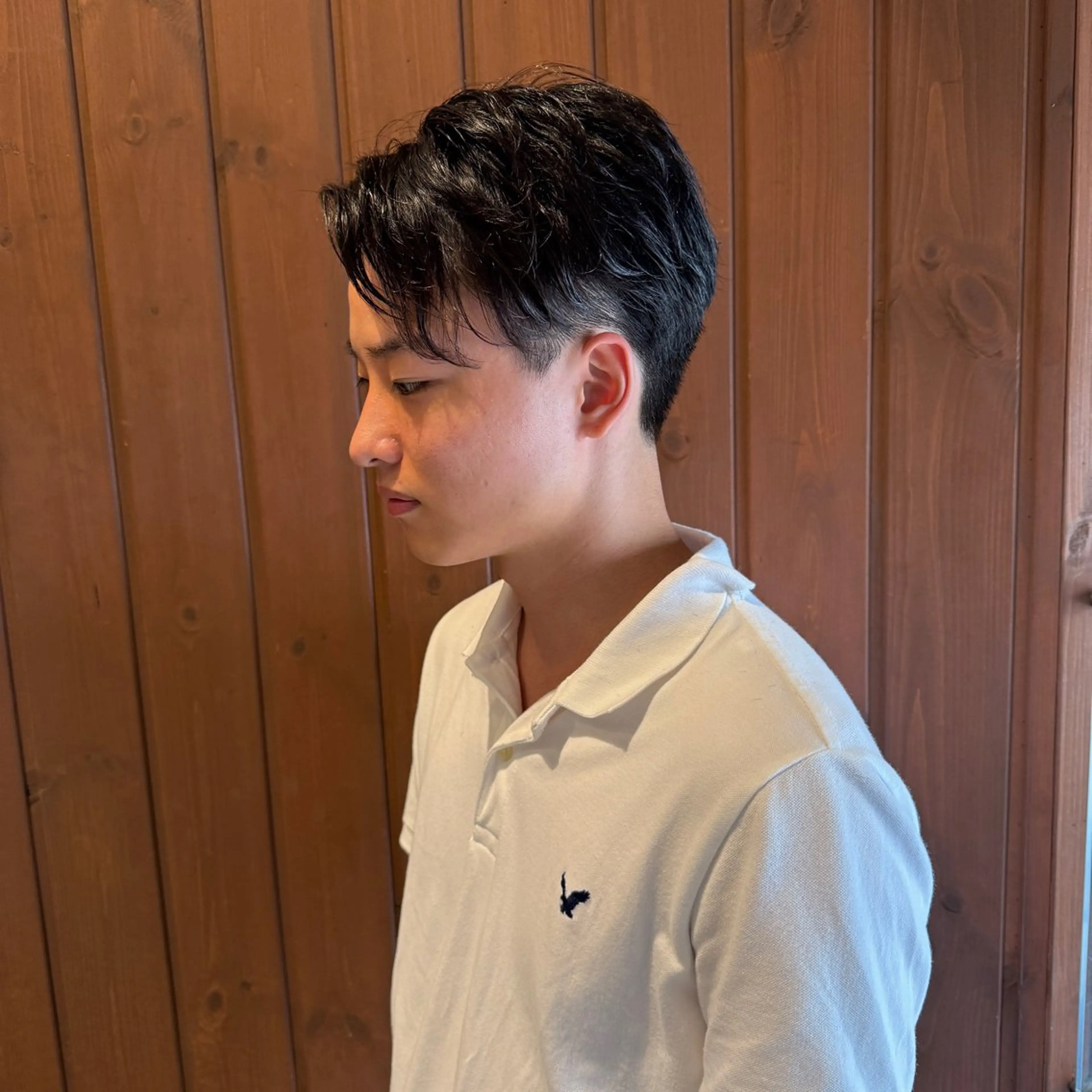 メンズ 刈り上げ カット Nagi /ヘアメ /艶カラー/メンズのヘアスタイル