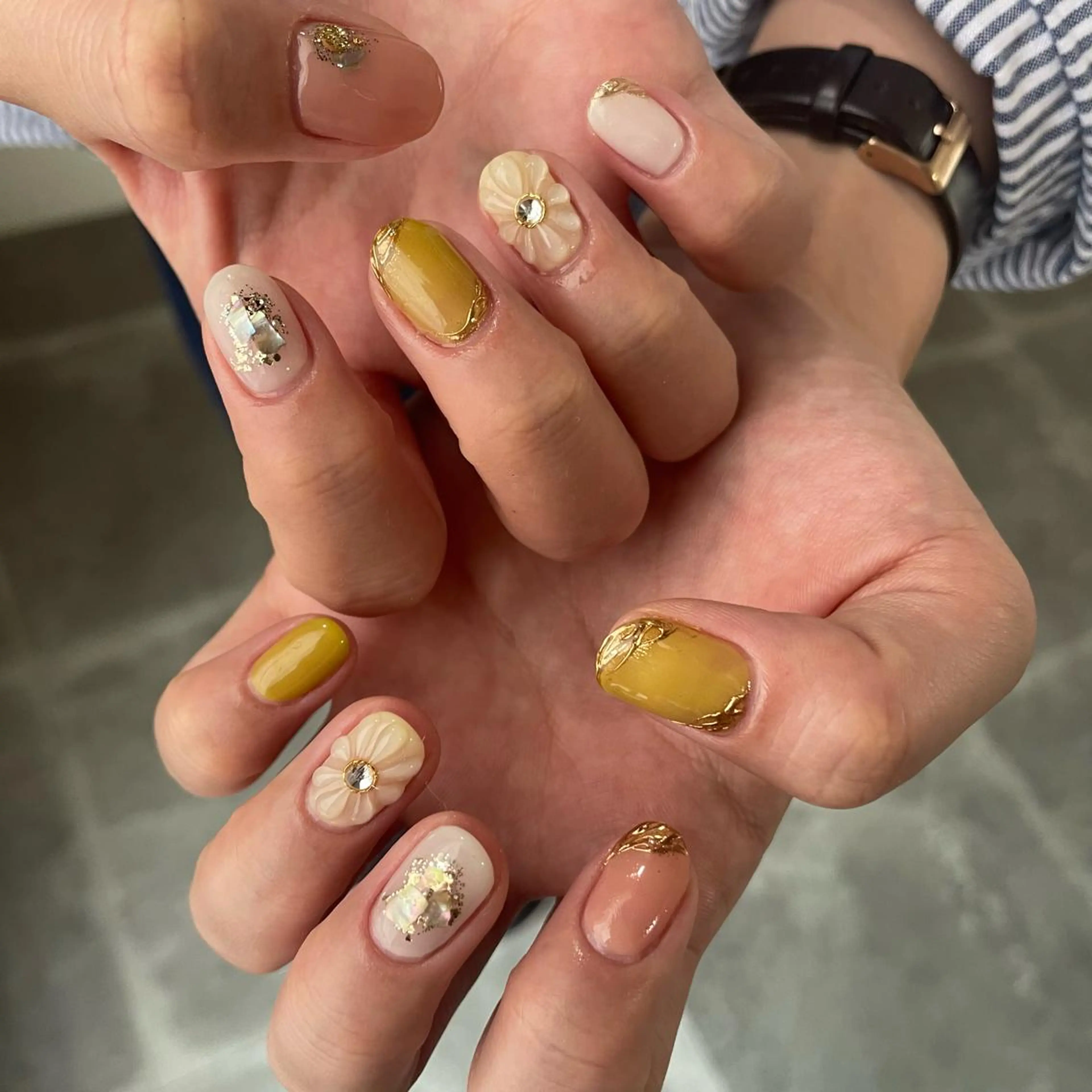 ネイル シンプルネイル SOL　nail イマナカのネイルデザイン