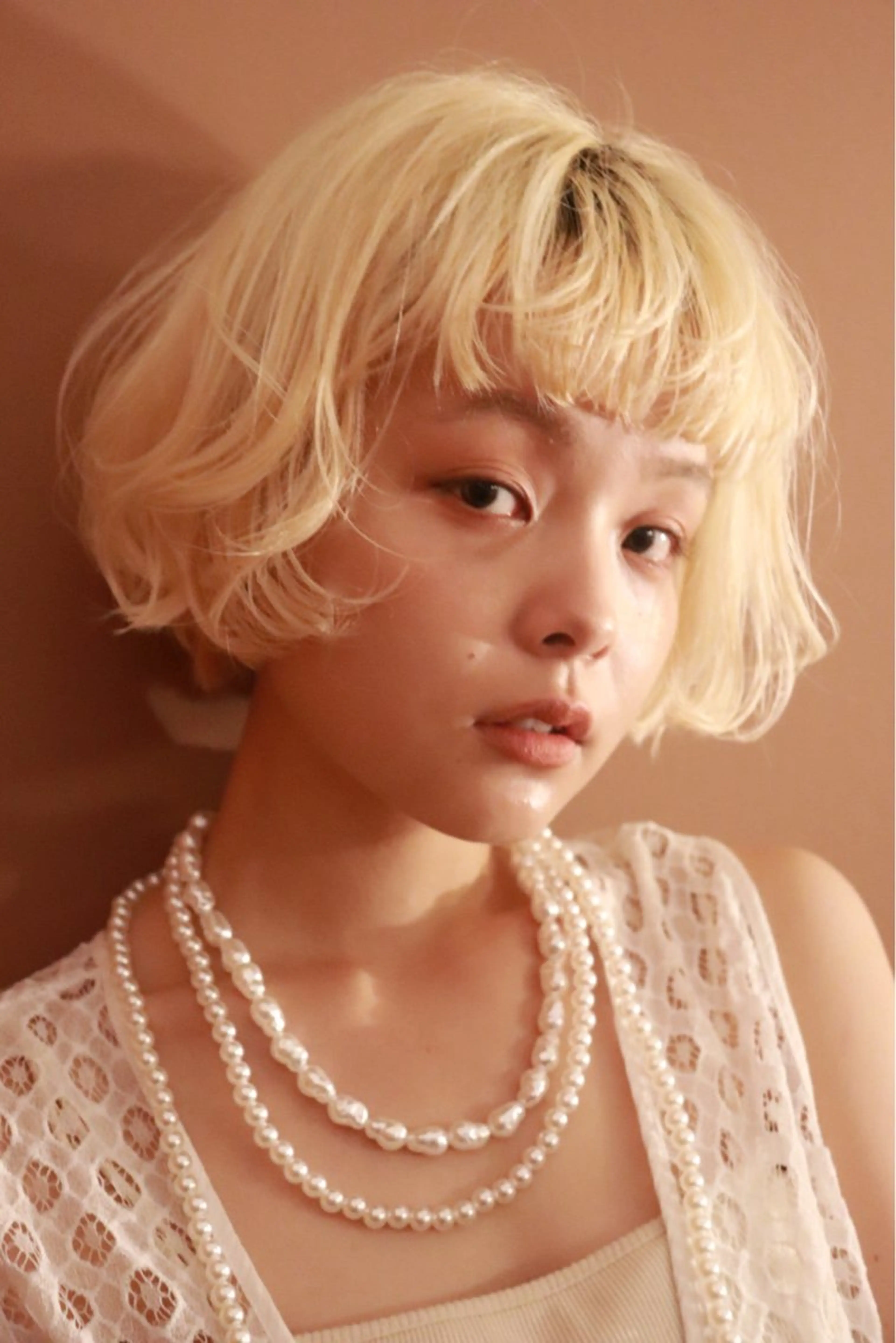 ショート ヘアカラー 👑ショート/ボブ /銀座/ニシオカ👑のヘアスタイル