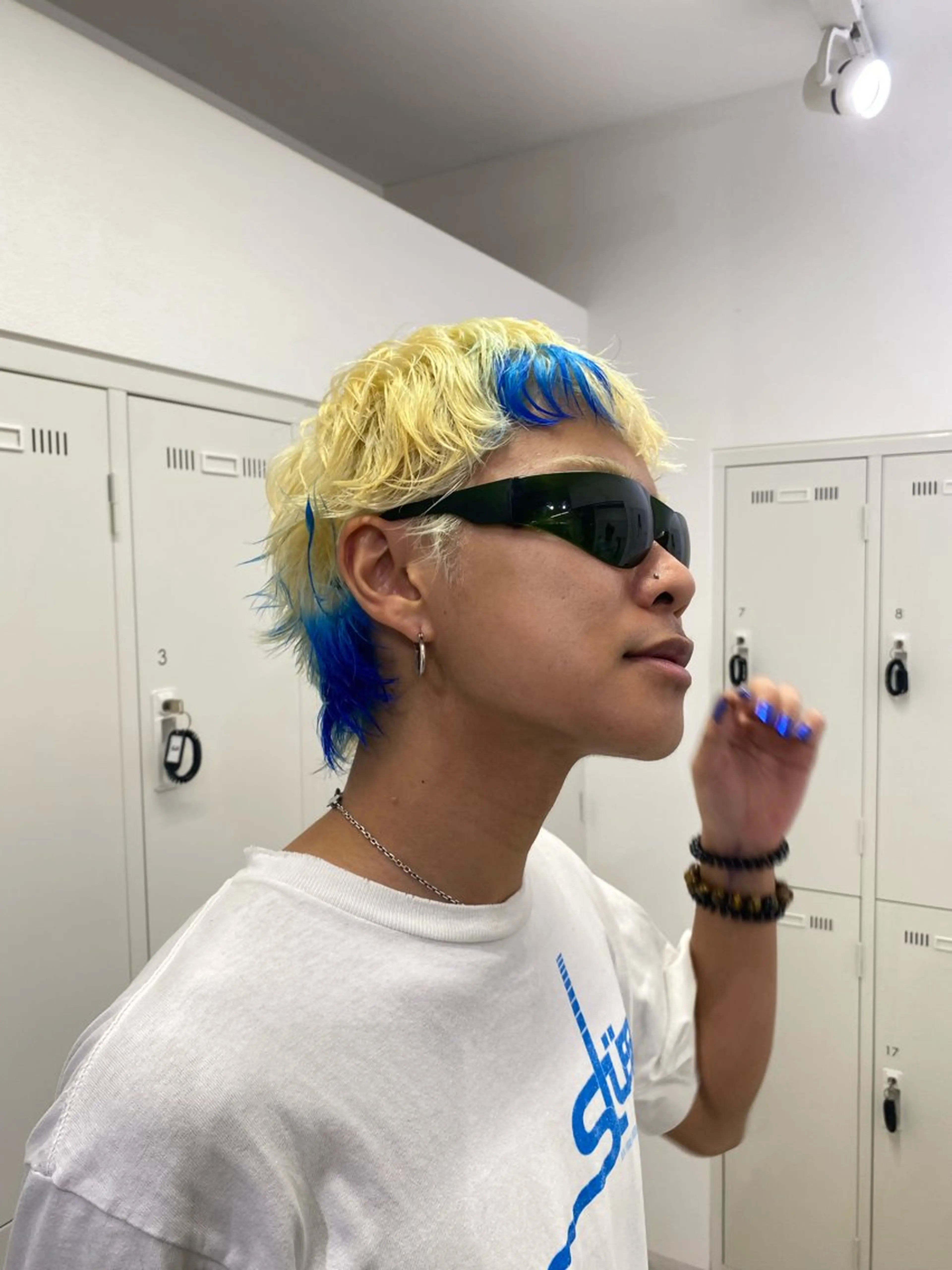 カラー メンズ ヘアカラー MEY HAIR CURLYS所属・ハードパーマ Rico💜のヘアスタイル