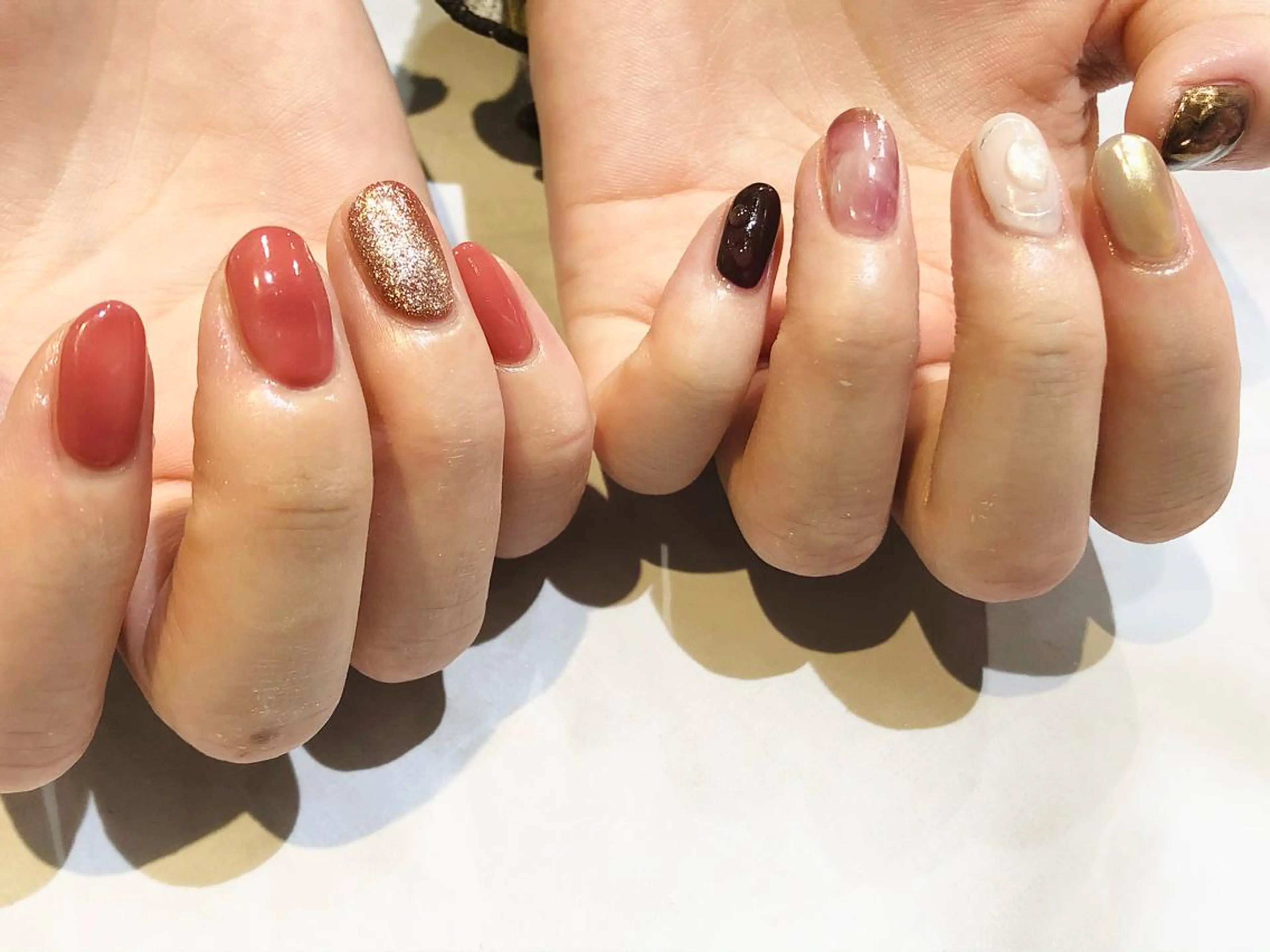 ネイル 舞田 苑香のネイルデザイン