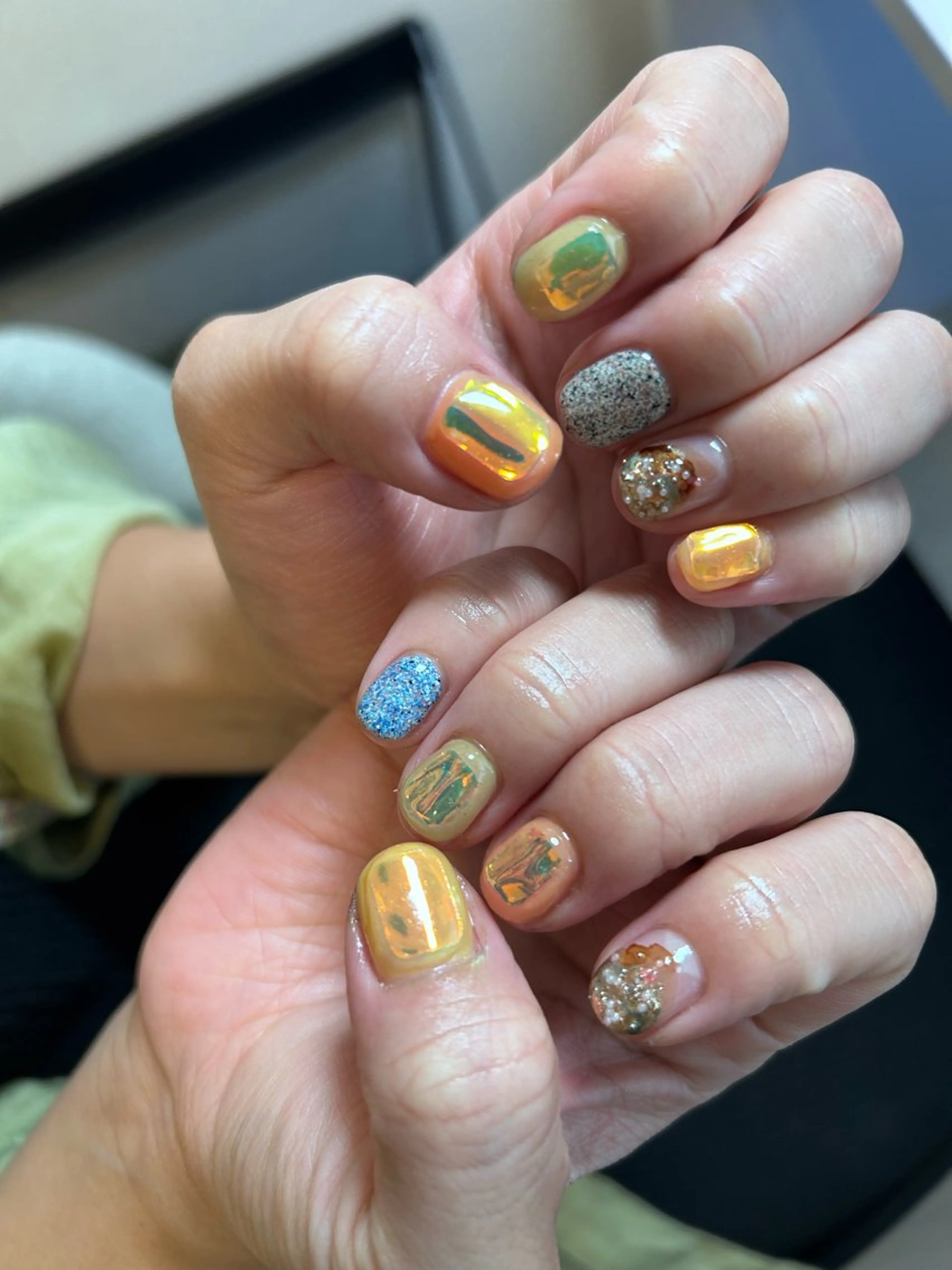 ネイル ニュアンスネイル ハンドネイル ハンドケア Atelier Ariのネイルデザイン