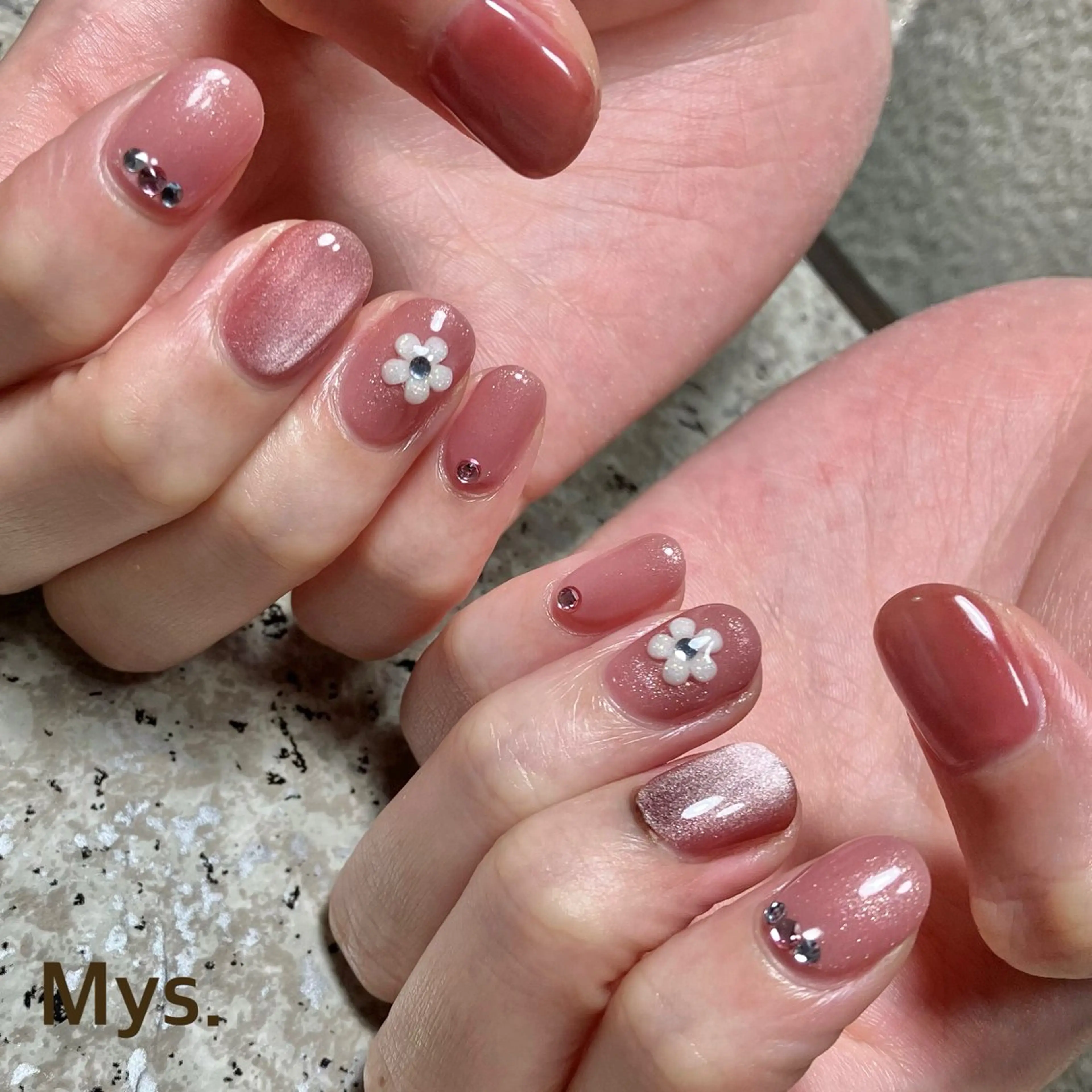 ネイル ハンドネイル Mys. 三上紗紀のネイルデザイン