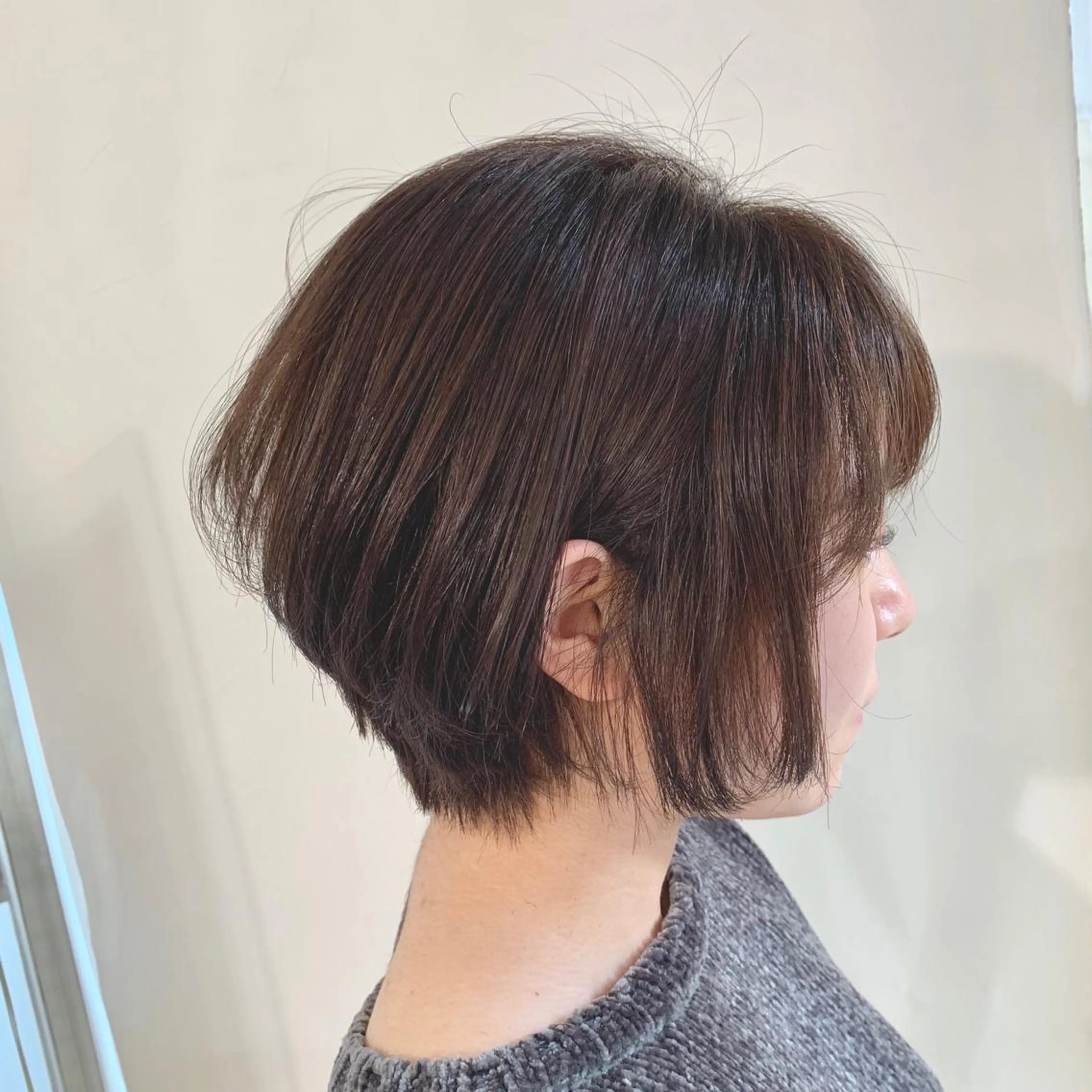 ショート カラー ショートボブ ボブ ショートヘア 加藤 綾華のヘアスタイル