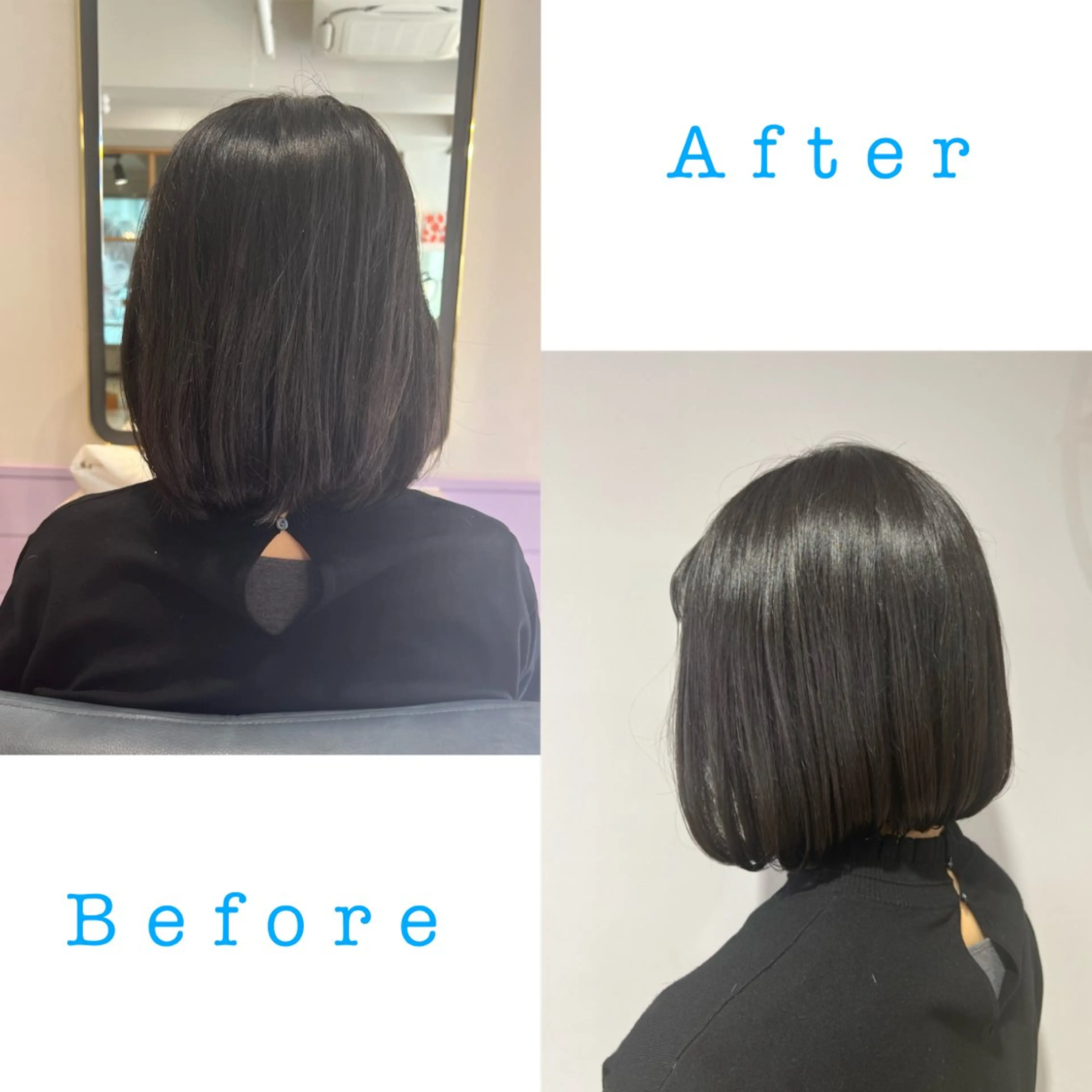 ミディアム ボブ 髪質改善✨石塚 真梨奈のヘアスタイル