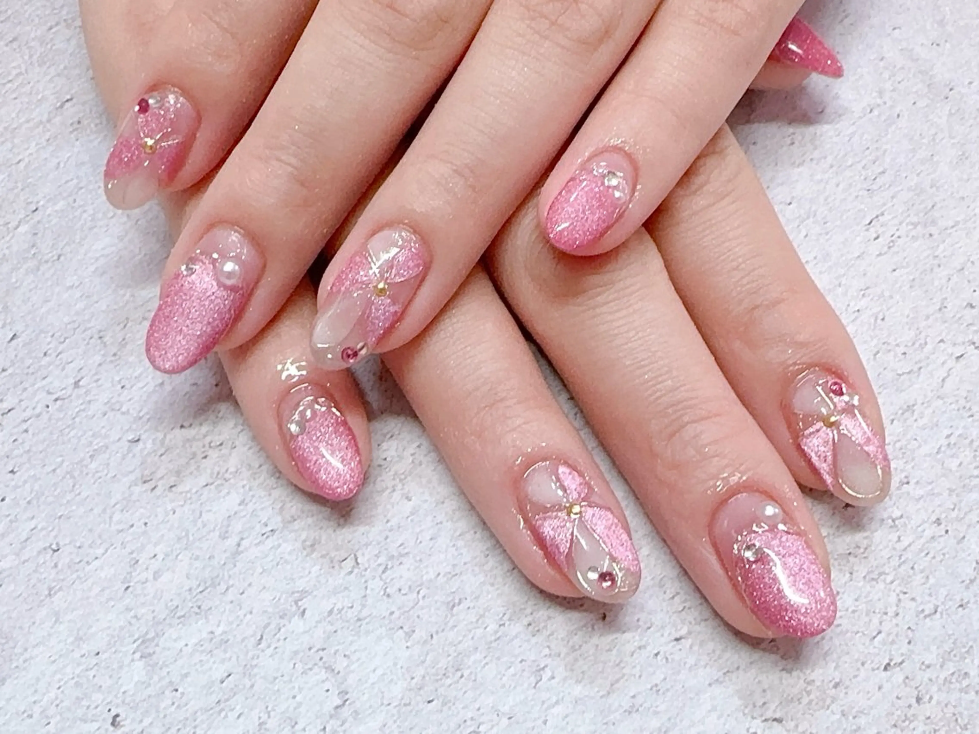 ネイル マグネットネイル ハンドネイル f2 nailのネイルデザイン