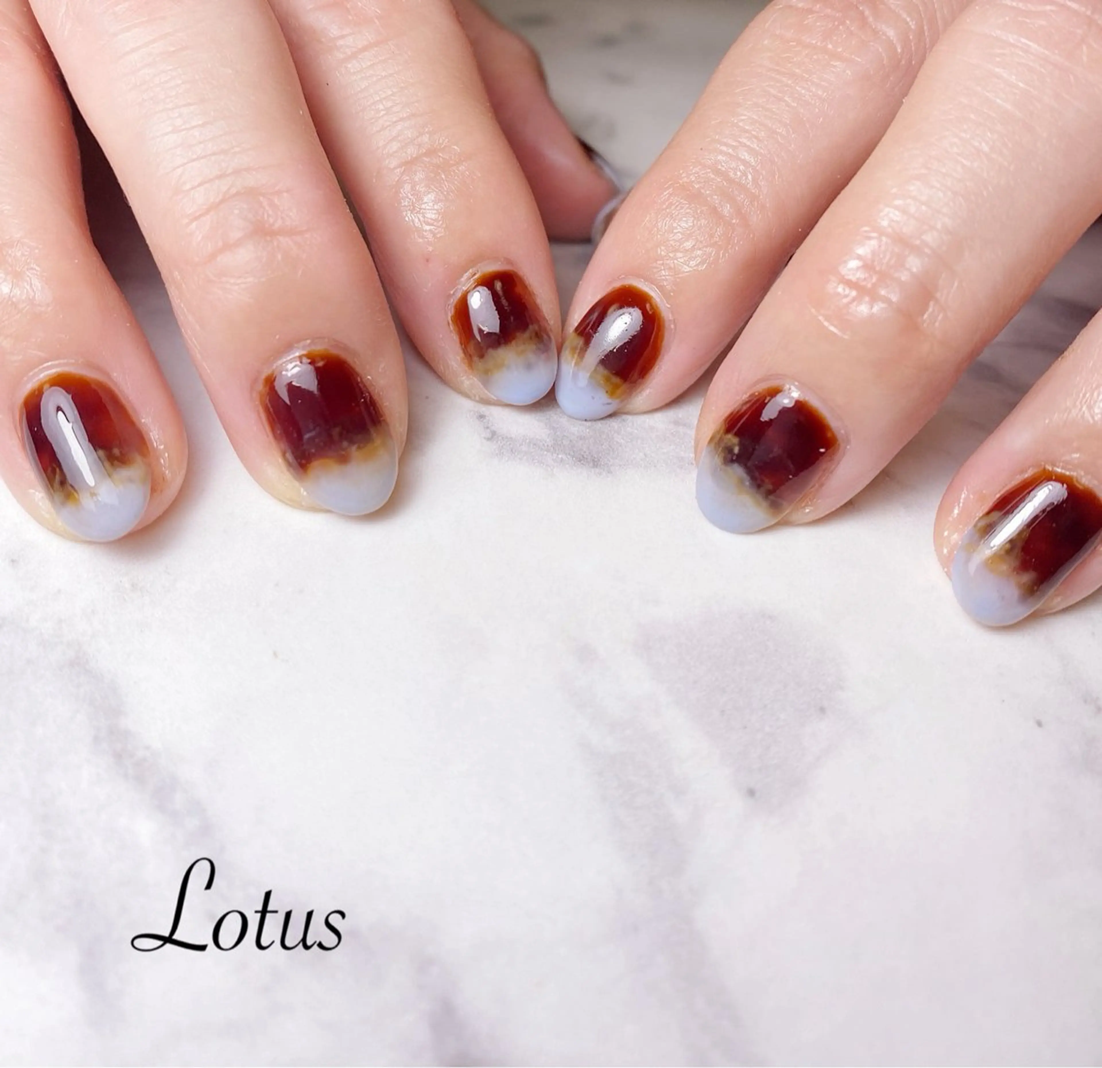 ネイル ハンドネイル ネイル＆脱毛 Lotus🌸のネイルデザイン