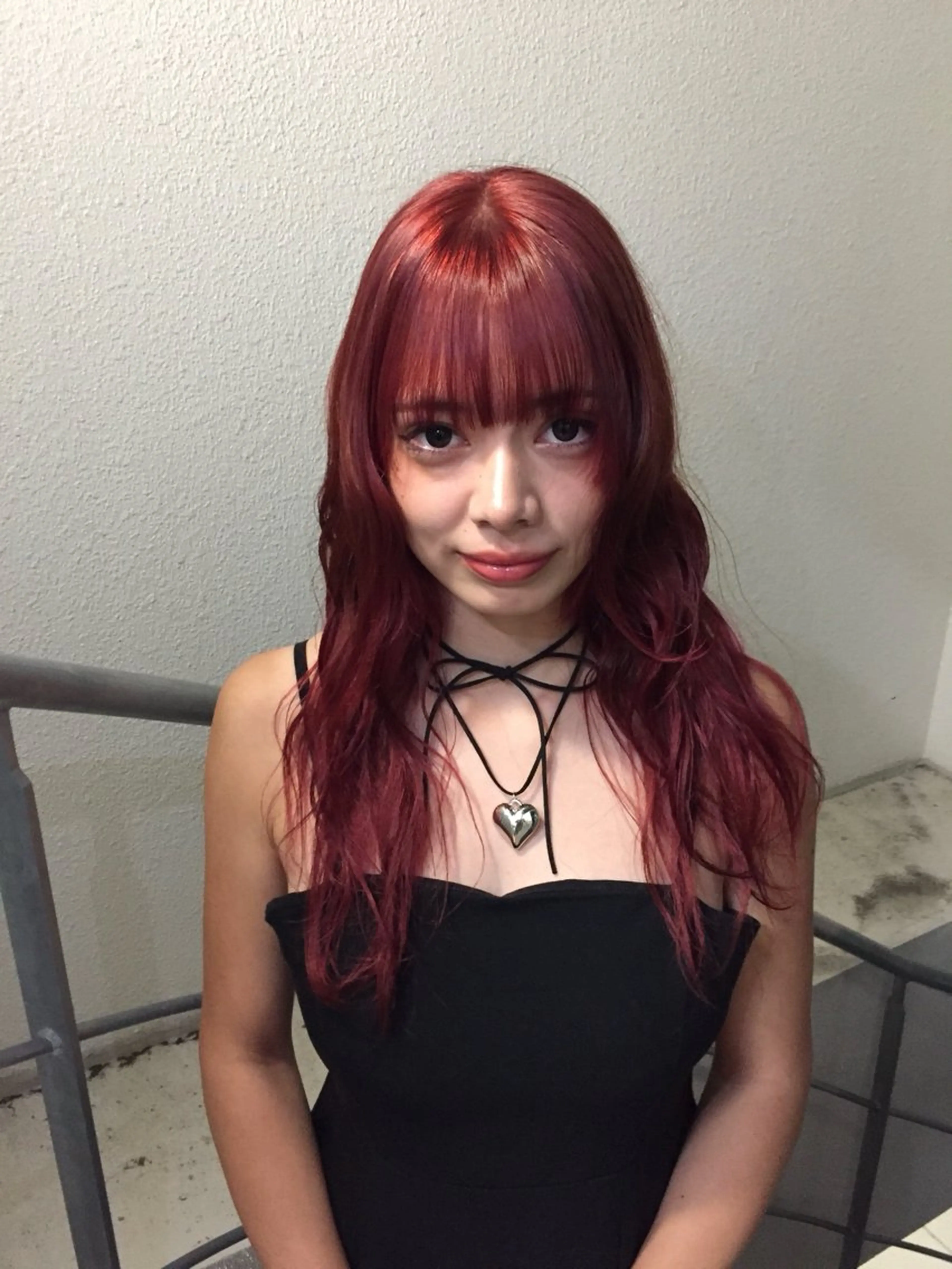 ロング 小長谷 夕菜のヘアスタイル