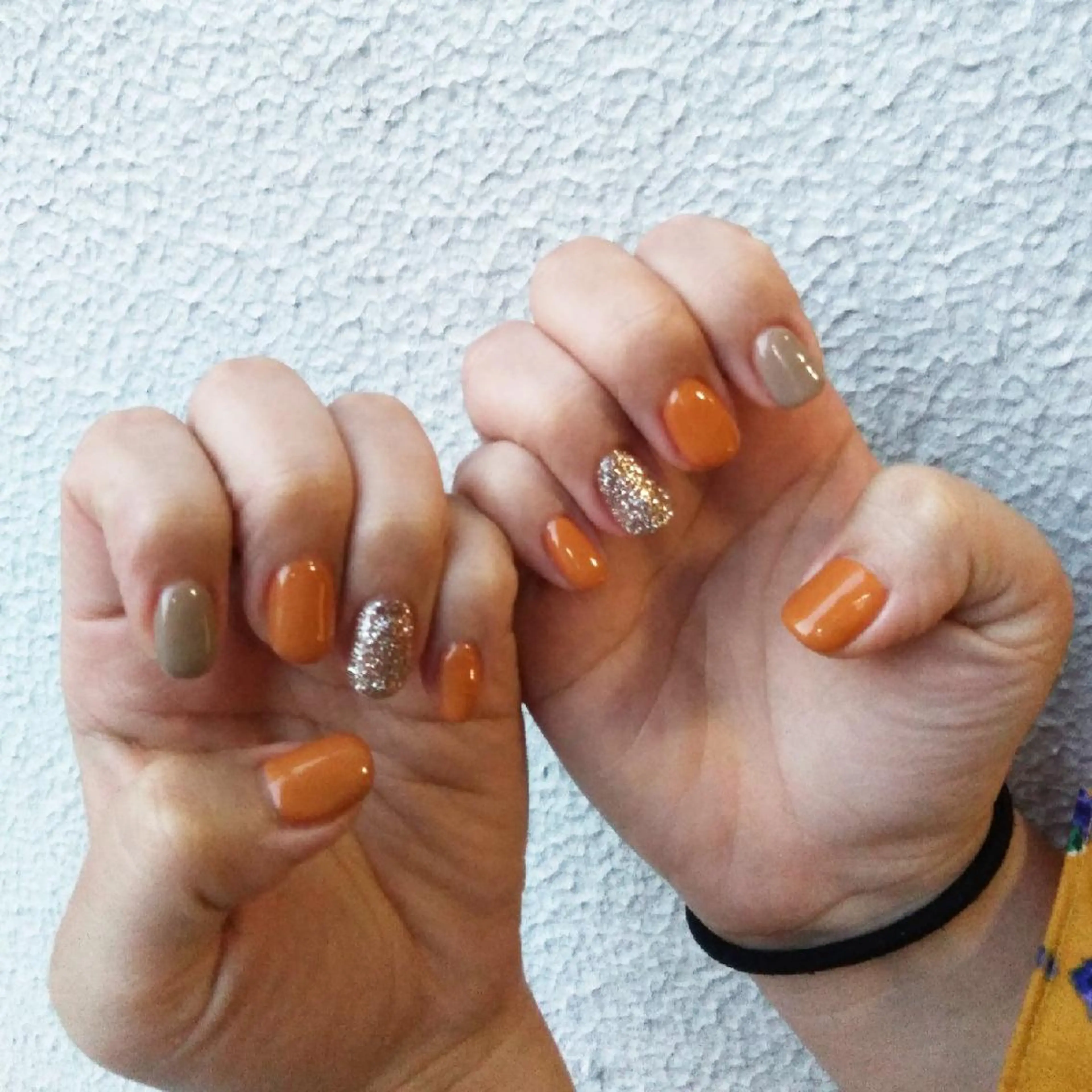 ネイル オレンジ lyly.nail所属・lylynail YUUKAのネイルデザイン