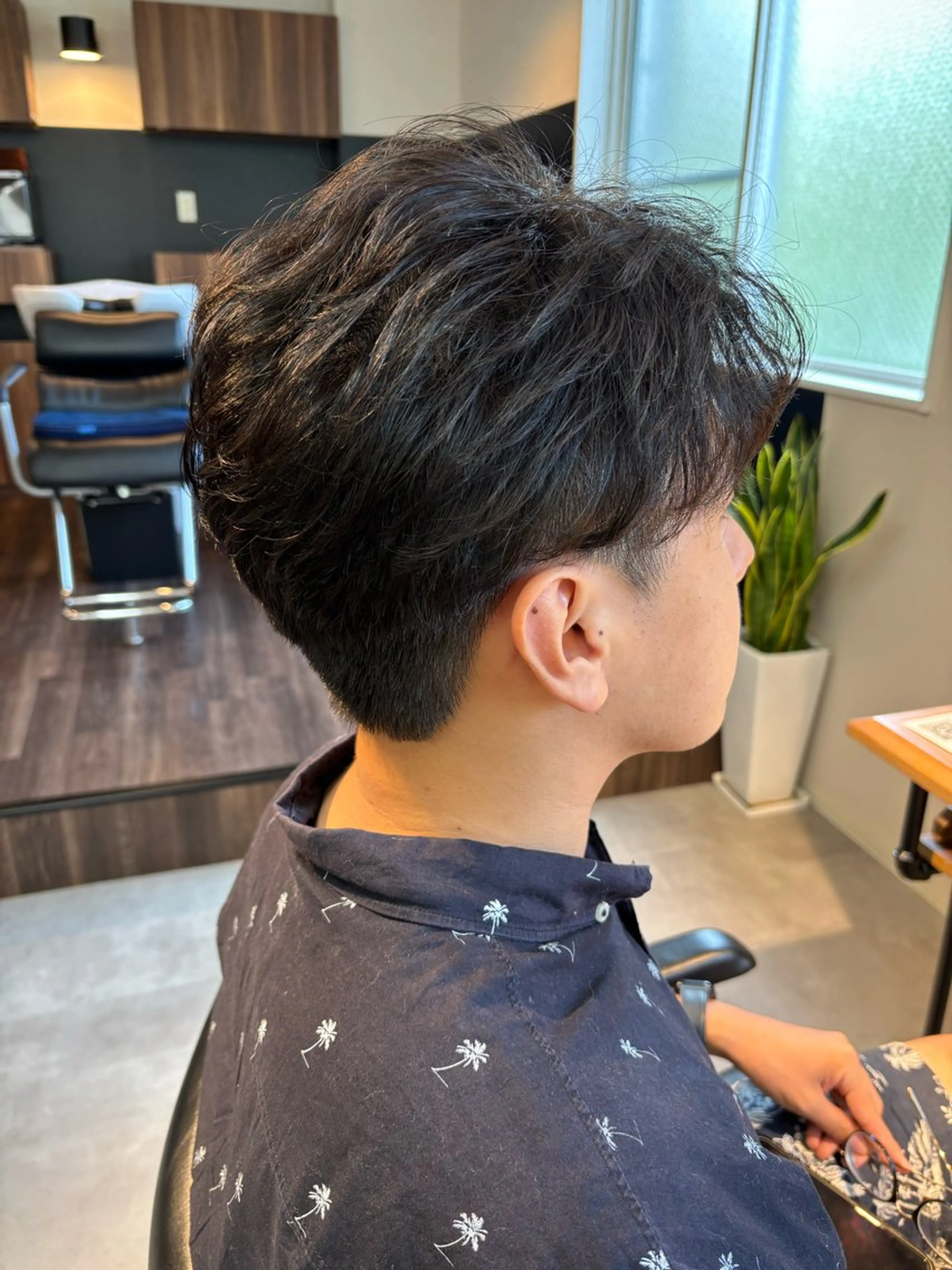 パーマ メンズ フェザーパーマ メンズパーマ カット パーマ 保立/フェザーパーマ /メンズカット千葉のヘアスタイル