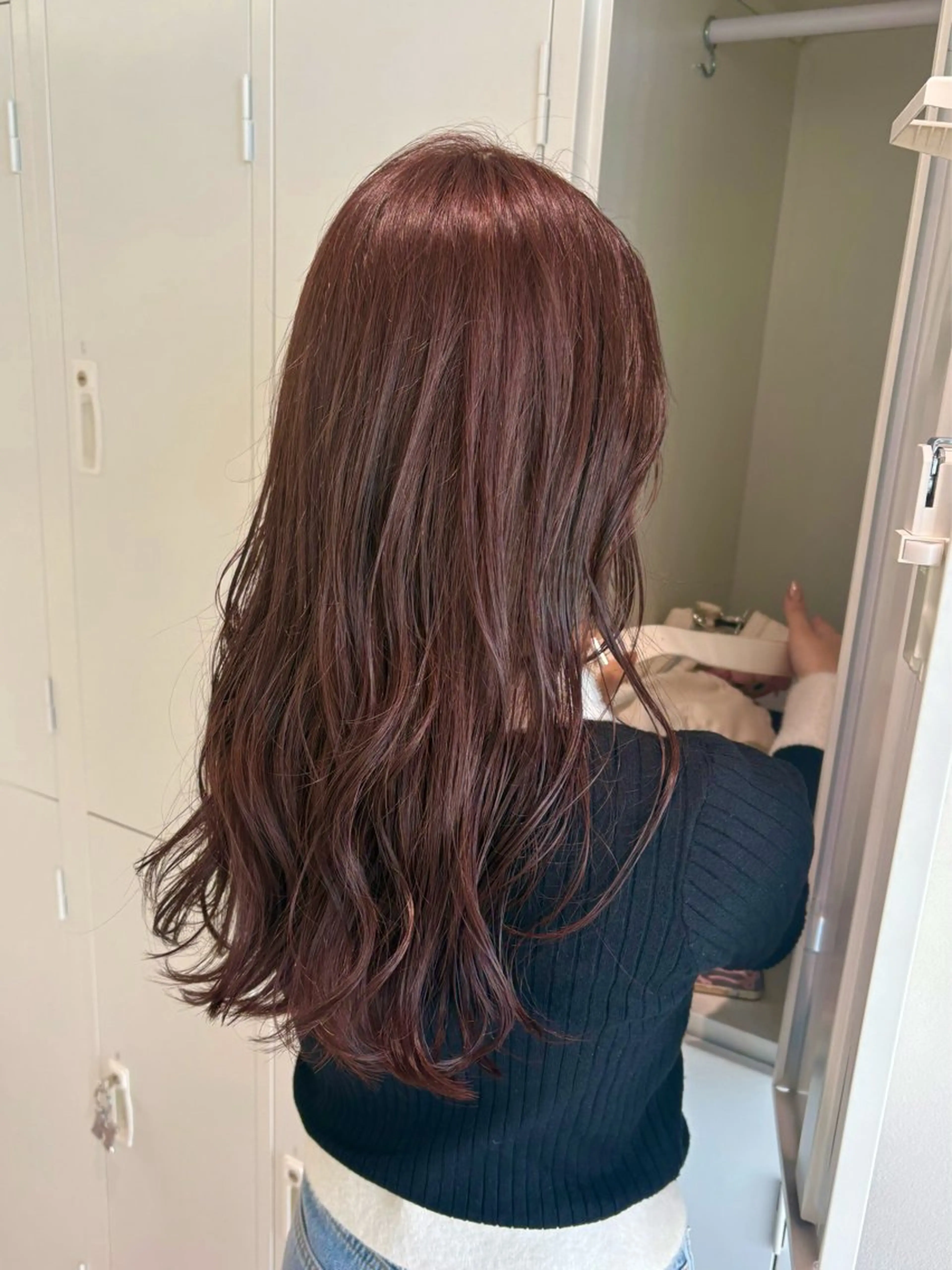 セミロング カット ヘアカラー トリートメント newi広島 / Yuukaのヘアスタイル