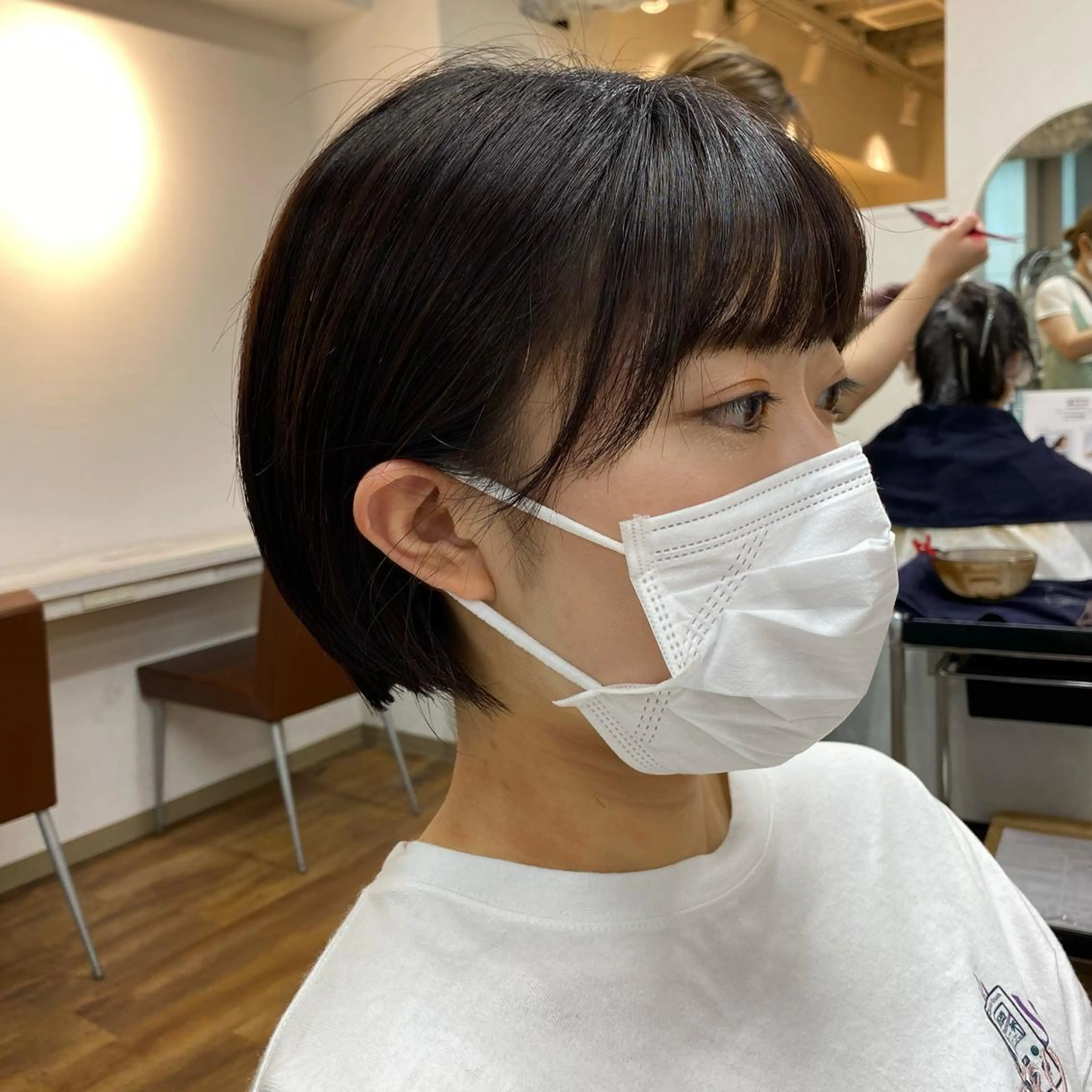 ショート 大場 優のヘアスタイル