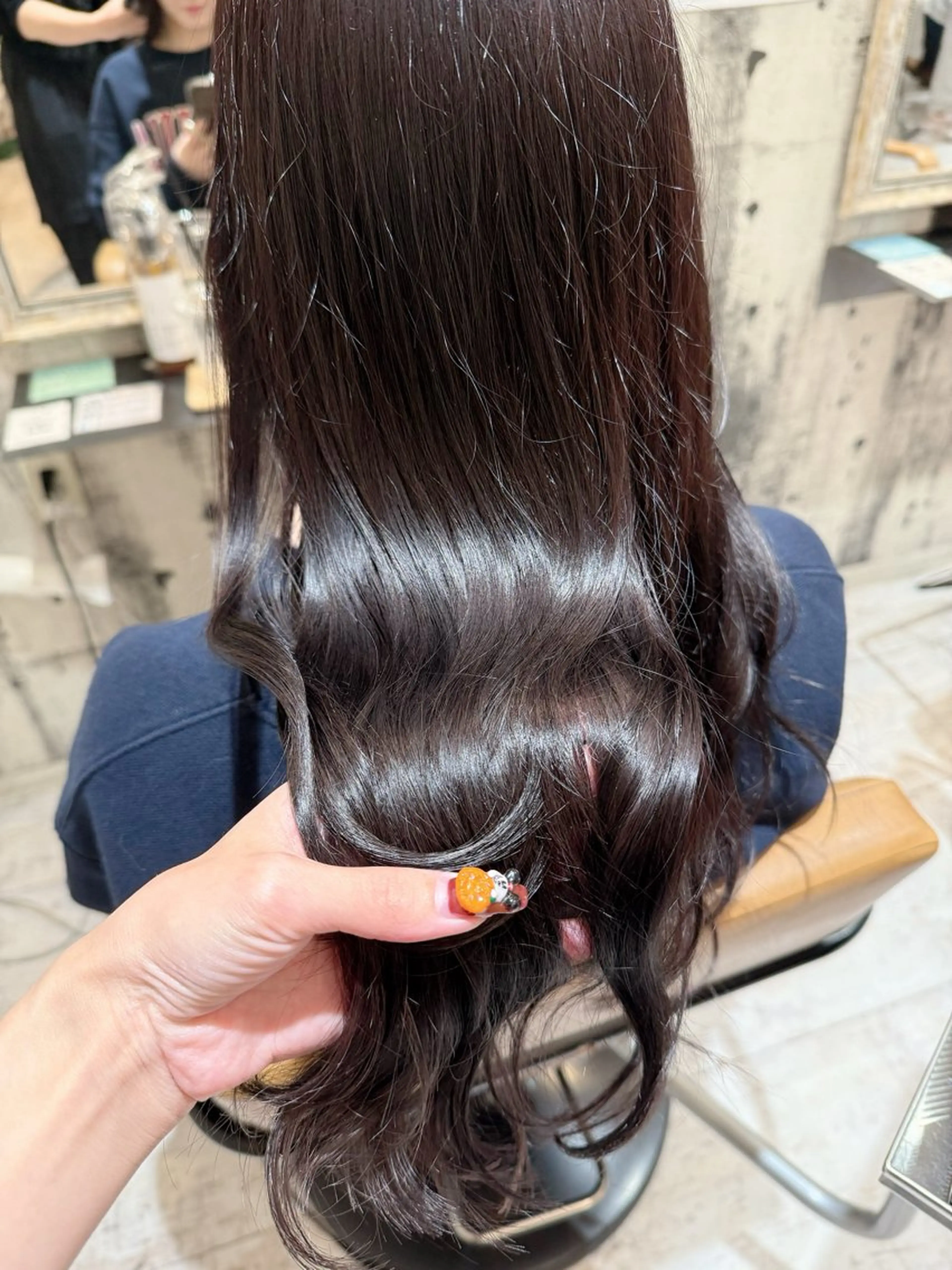 お問い合わせ推奨🫧ヘアカラー＋まつげパーマorまつエク80本💫の写真