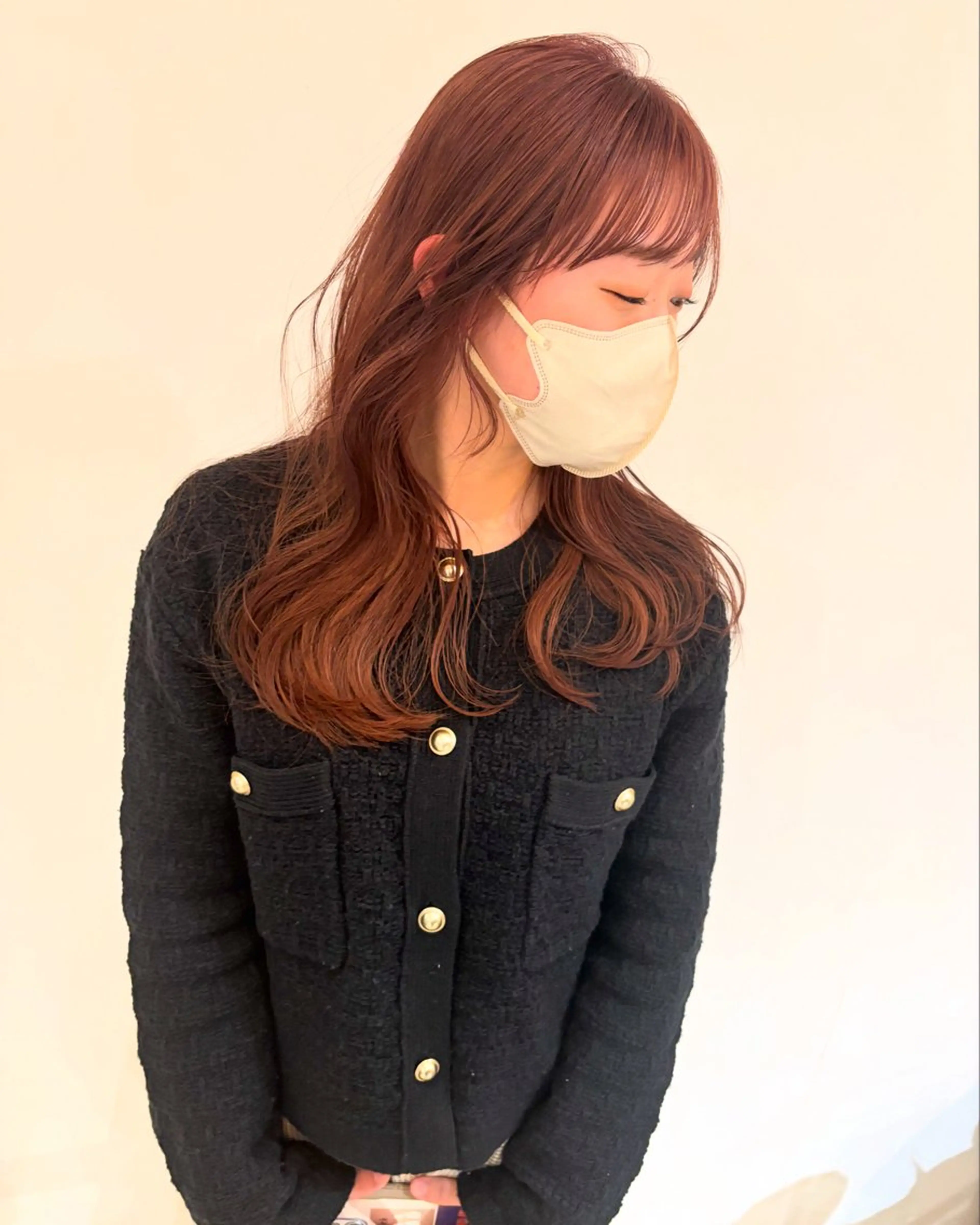 ロング カラー 鈴木 美紅のヘアスタイル