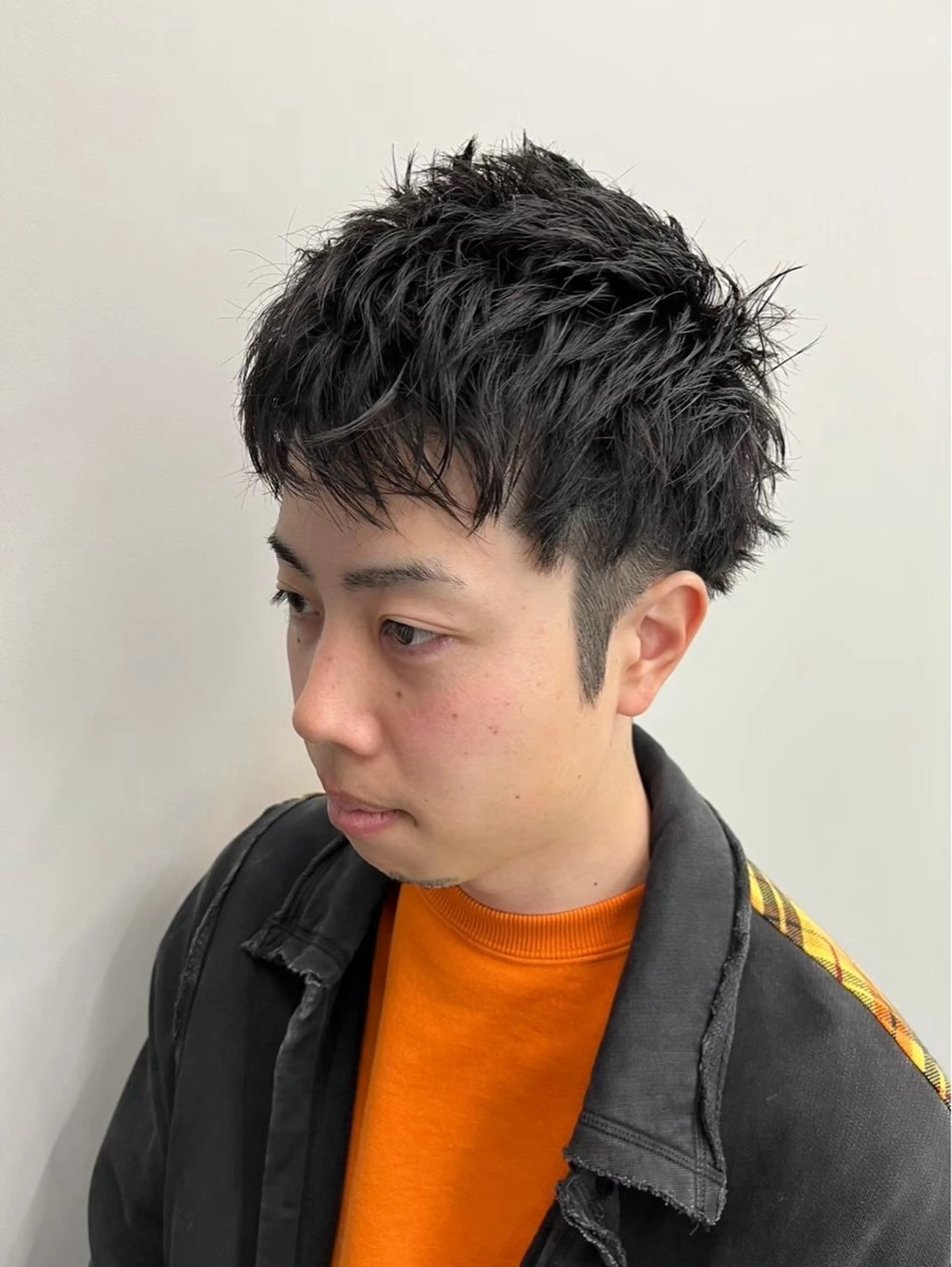 ショート パーマ メンズ カット メンズ特化/韓国風 ニュアンス/ときなのヘアスタイル