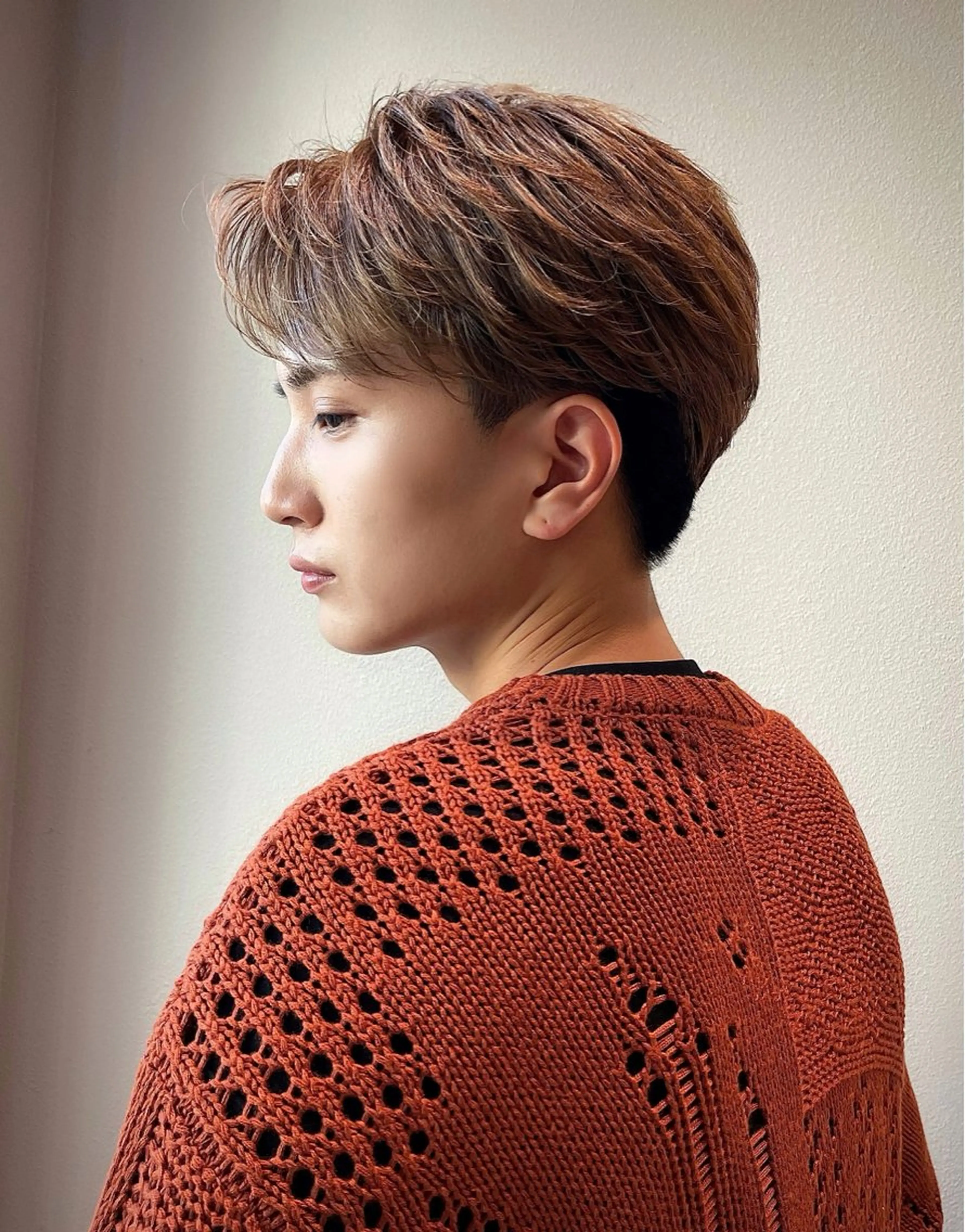 ショート パーマ メンズ カット パーマ 大人メンズパーマ メンズ特化　萱原大幹のヘアスタイル