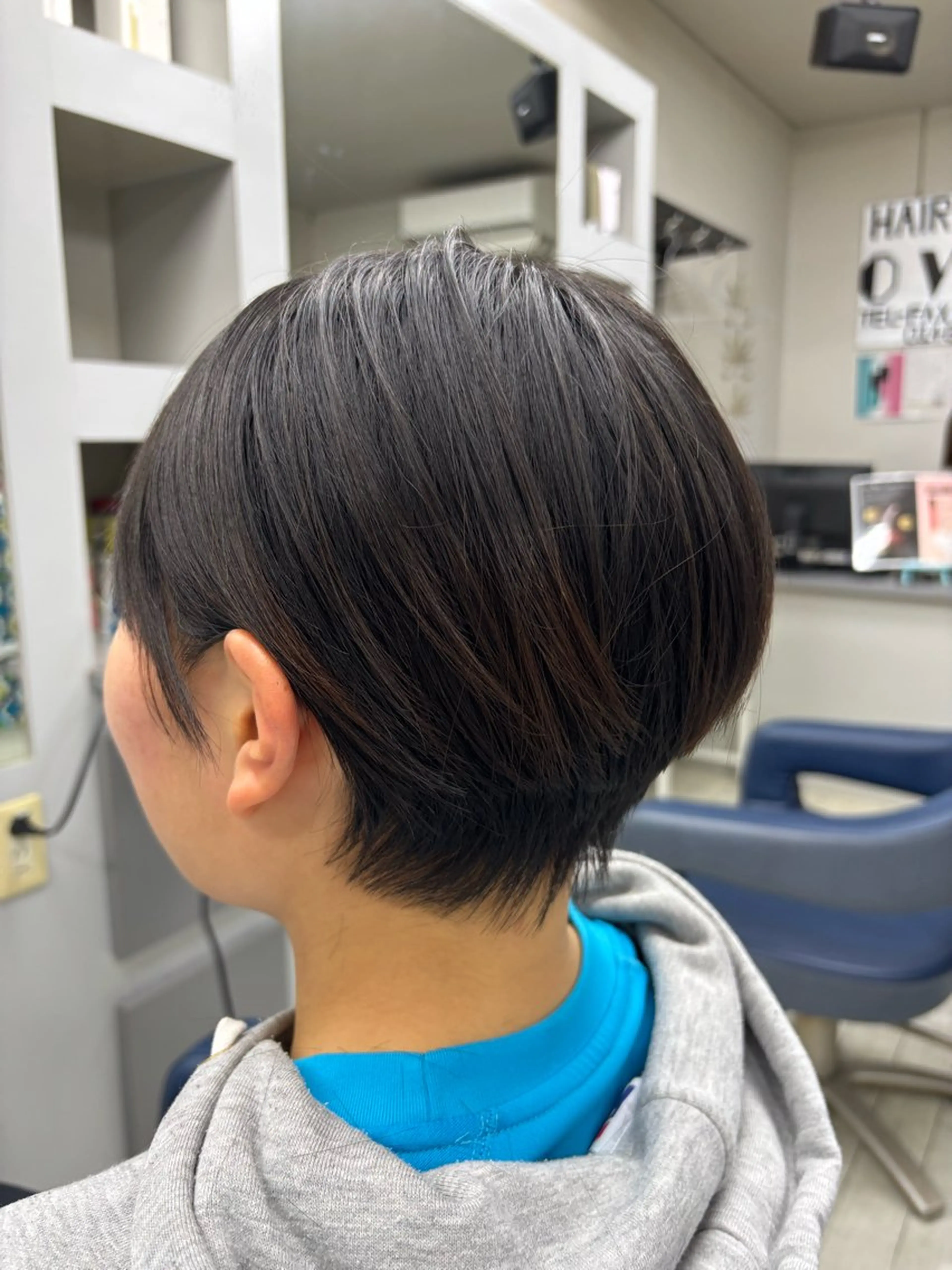 ショート カラー パーマ nico 麻生 やまざきれいのヘアスタイル