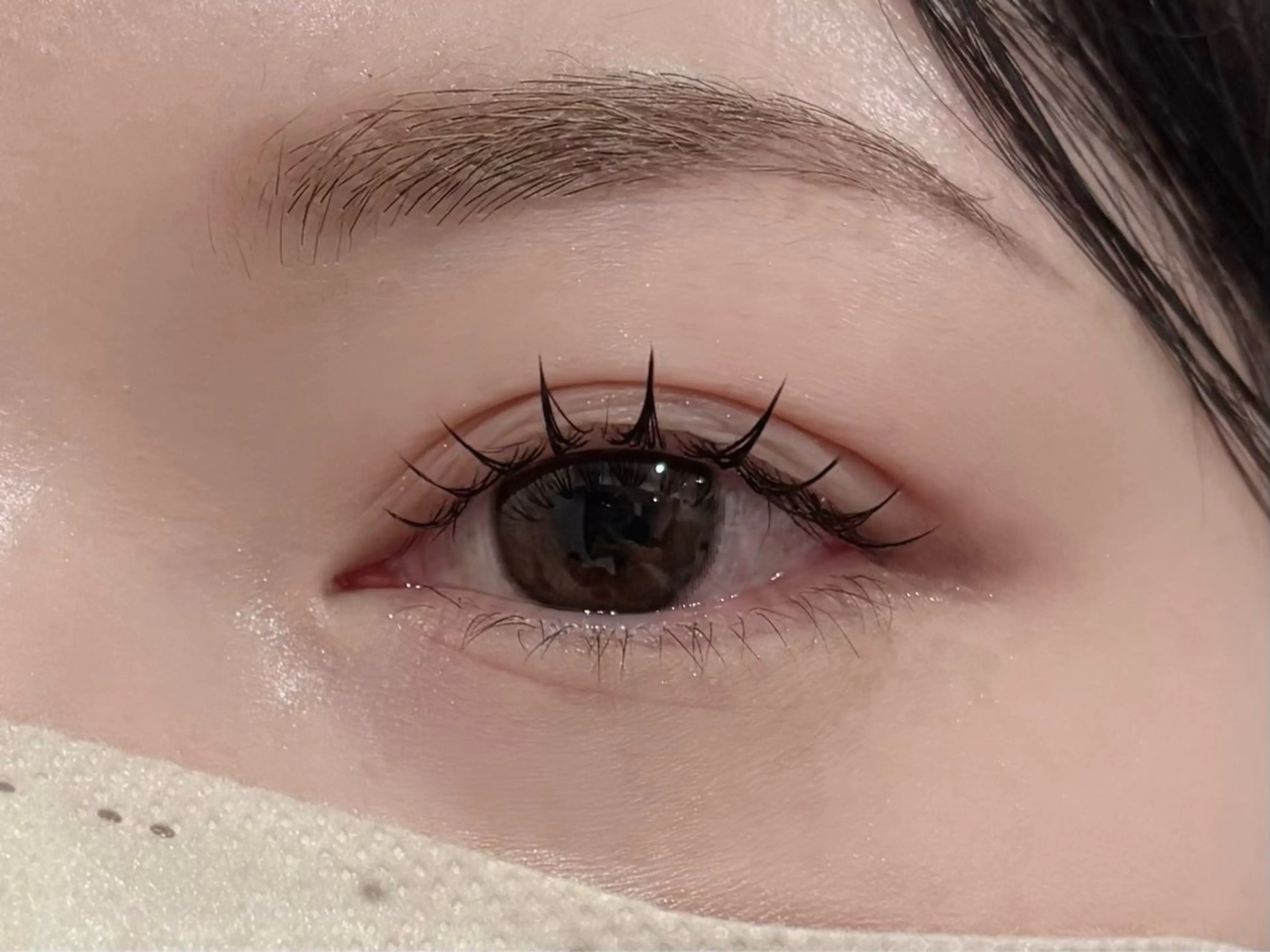 マツエク・マツパ フラットラッシュ ナチュラル マツエク 🌷EYESTYLE nanase🌷のマツエク・マツパデザイン