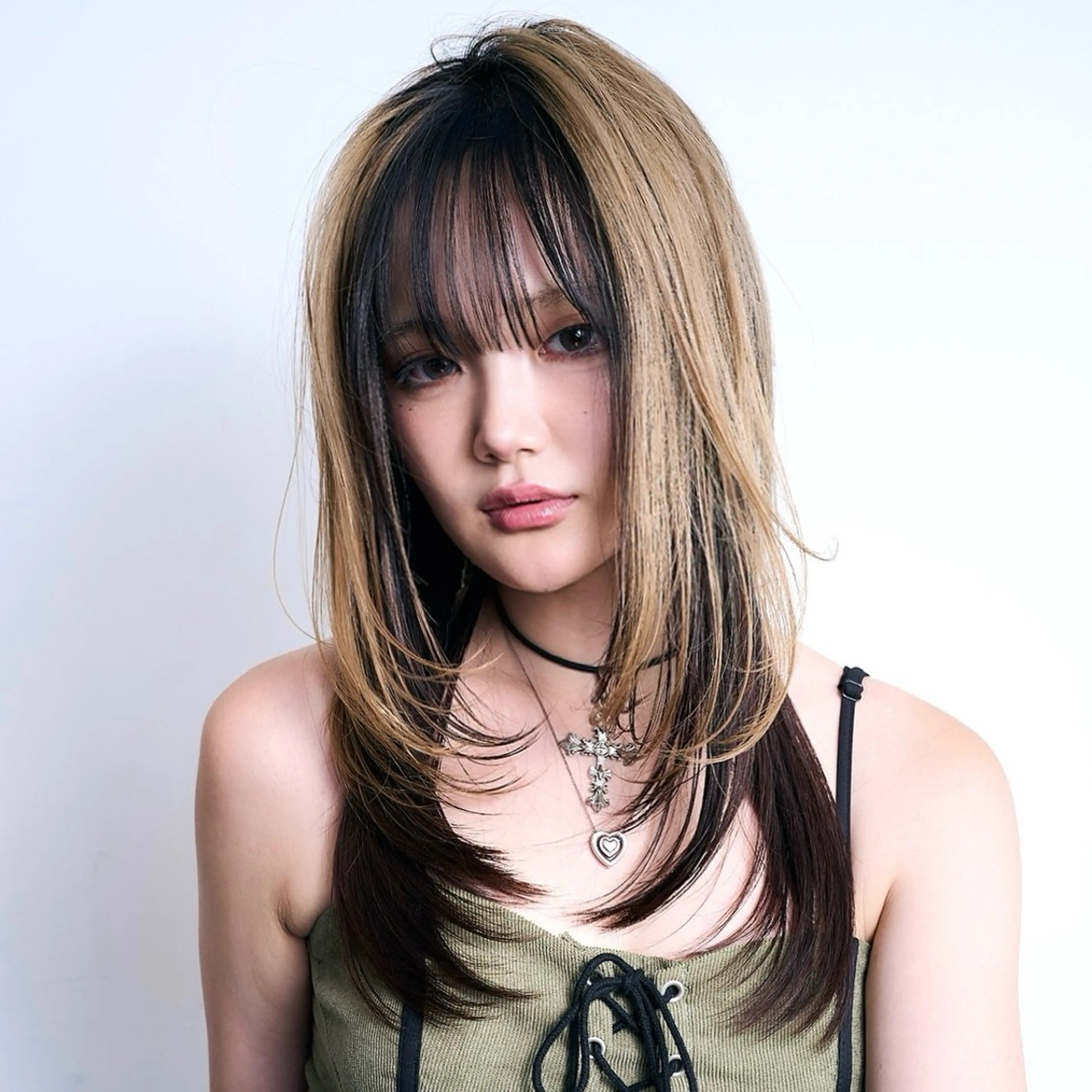 ロング カラー カット ヘアカラー トリートメント レイヤー/透明感 カラー✩.*˚チャンのヘアスタイル