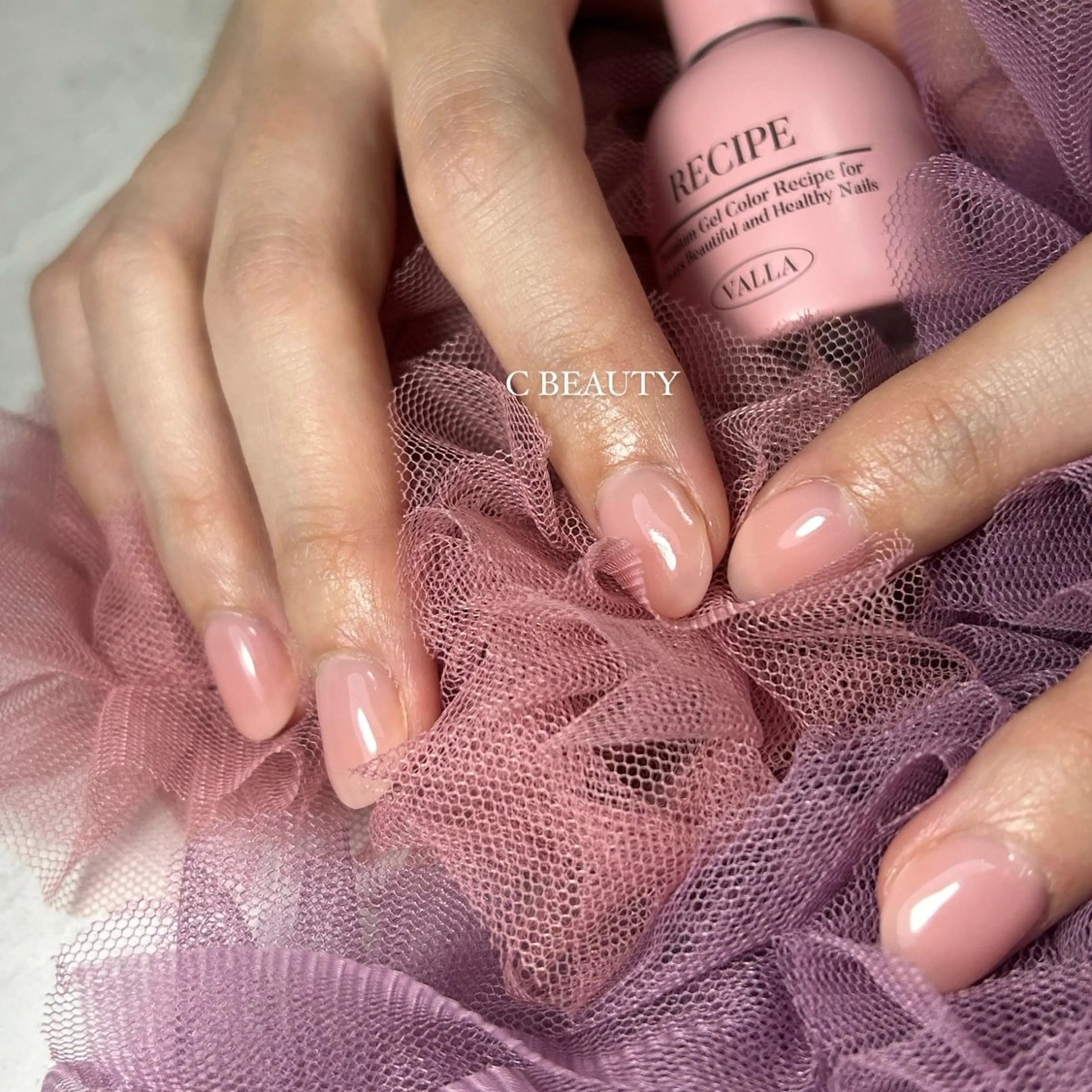 ネイル ワンカラーネイル C BEAUTY／ KAEDEのネイルデザイン