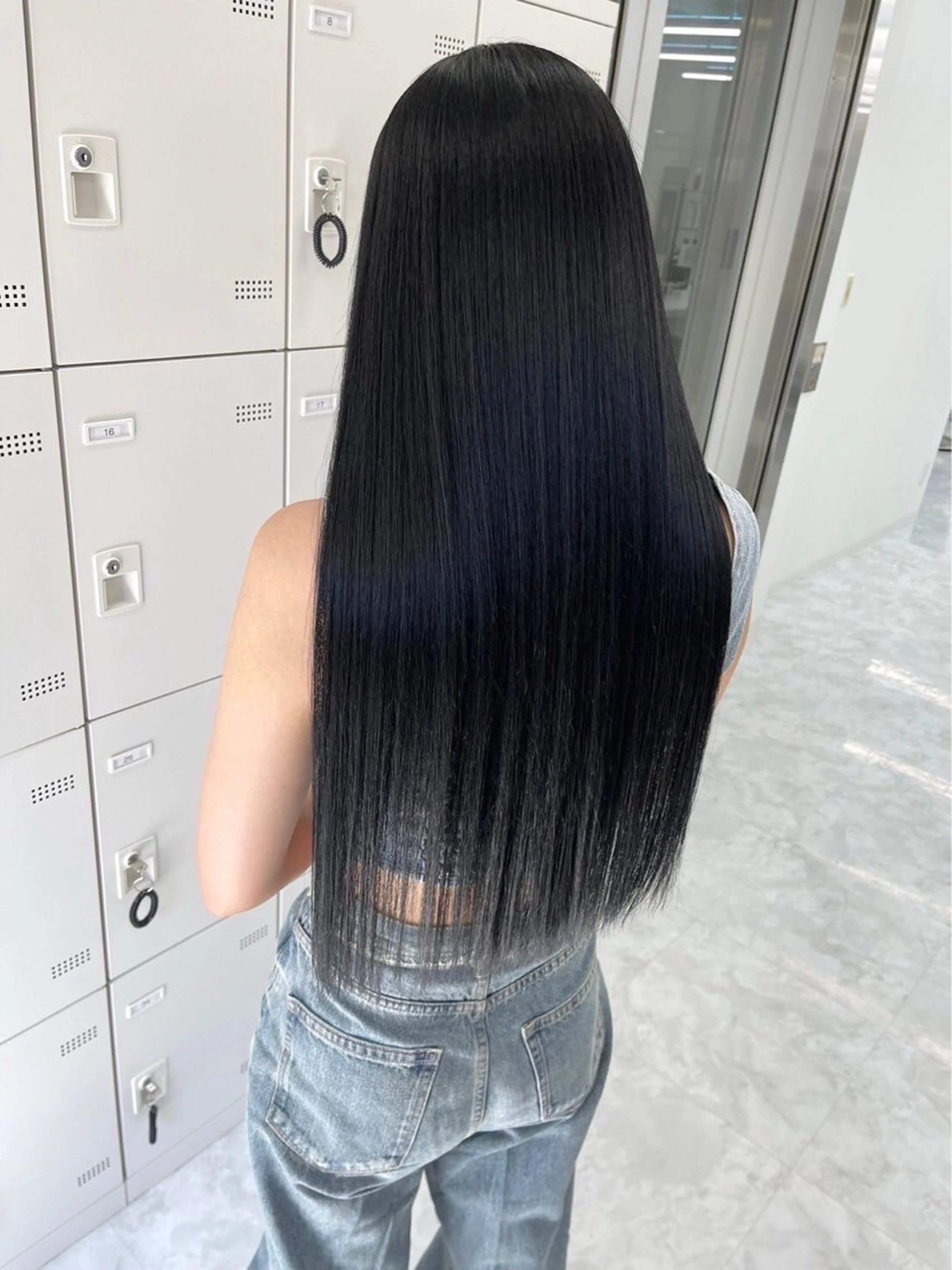 ロング カラー ベージュカラー ブリーチ 透明感カラー ダブルカラー 髪質改善 透明感🤍レイヤー ベージュ‎🤍ピンクのヘアスタイル