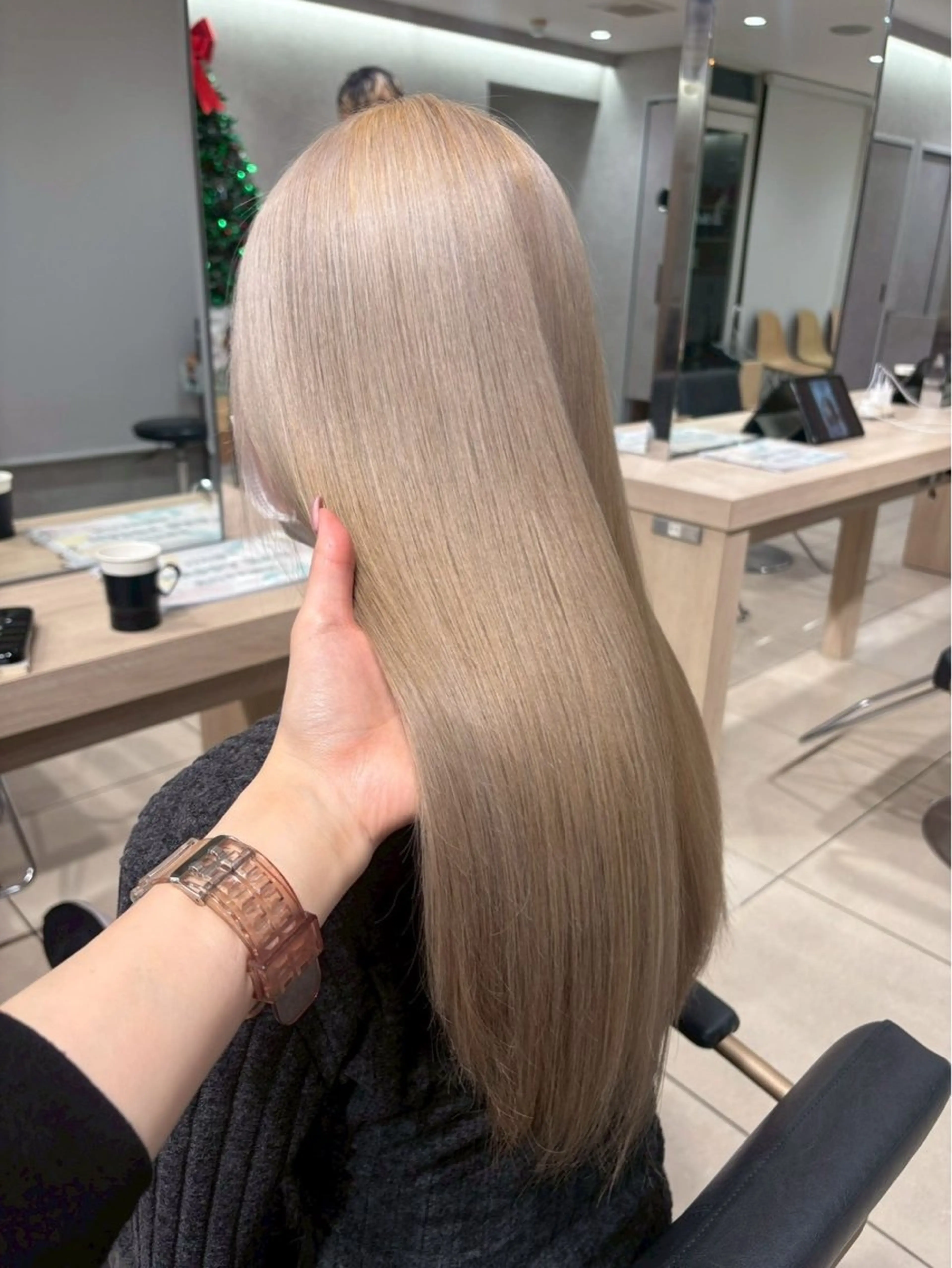 ロング カラー ヘアカラー ｢縮毛矯正／カラー｣ /たいせいのヘアスタイル