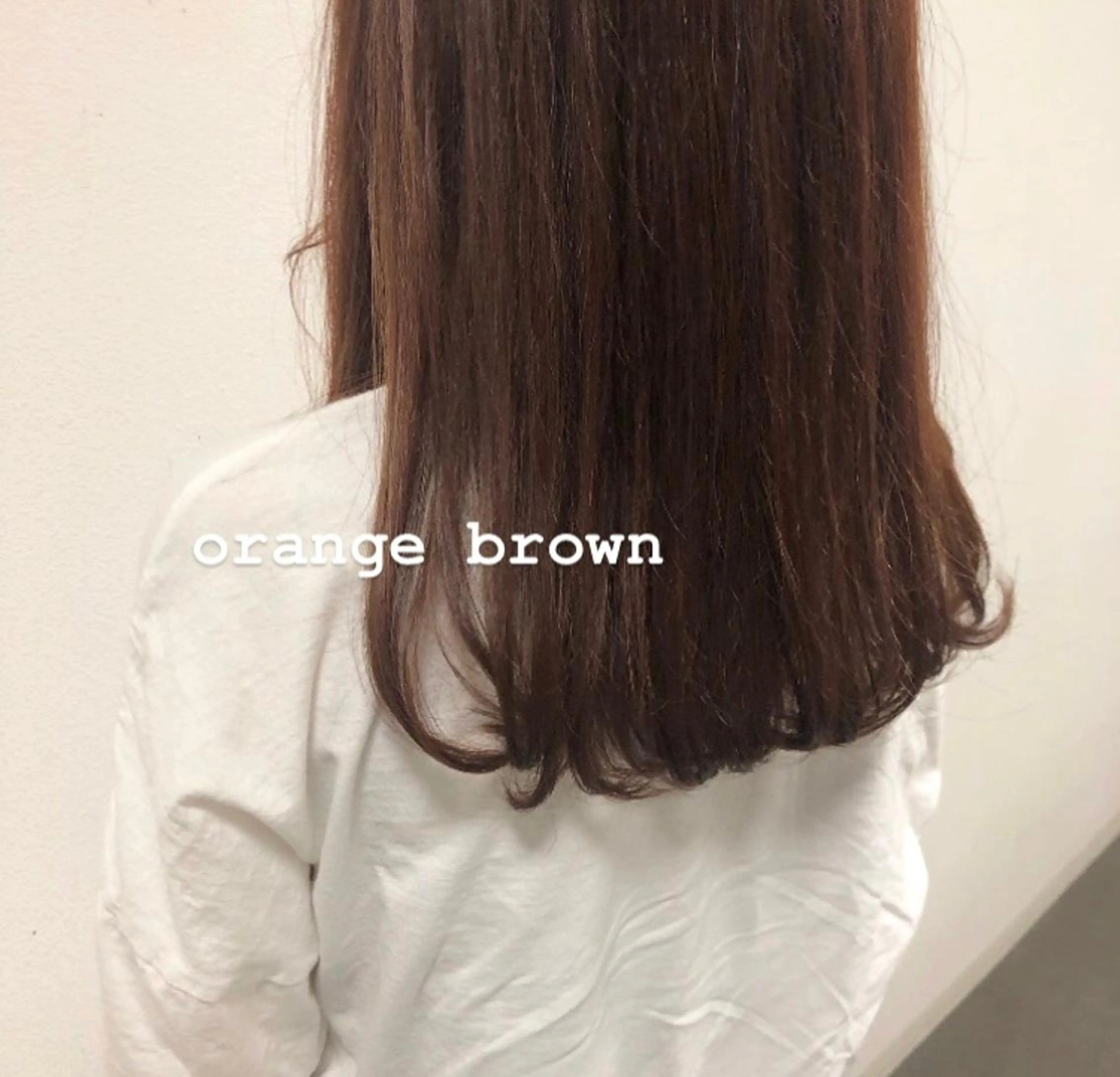 セミロング カラー GPIP 近藤沙樹のヘアスタイル