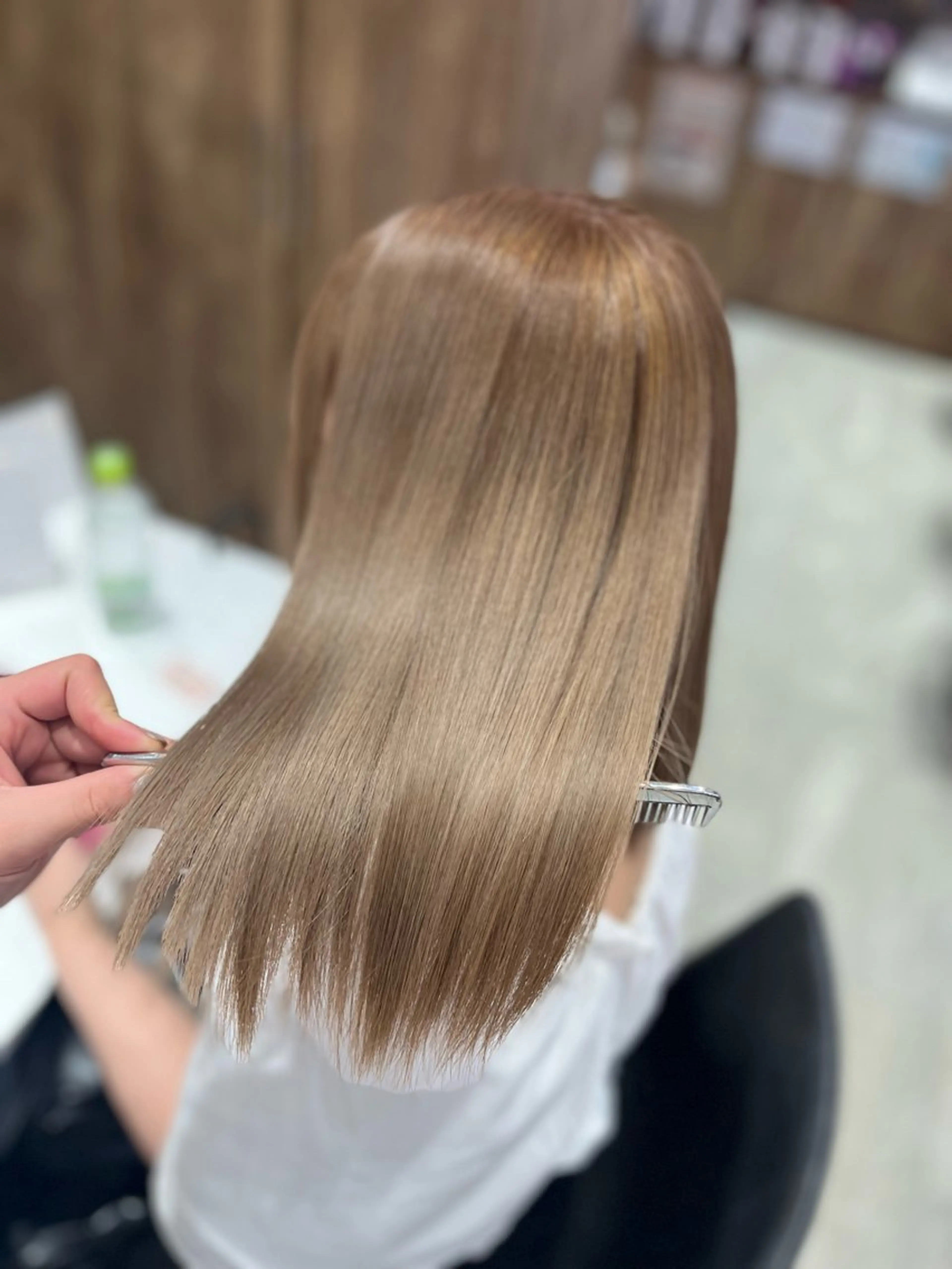 🧚🏻‍♀️似合わせカット&ダブルカラー&Aujuaトリートメント🧚🏻‍♀️の写真