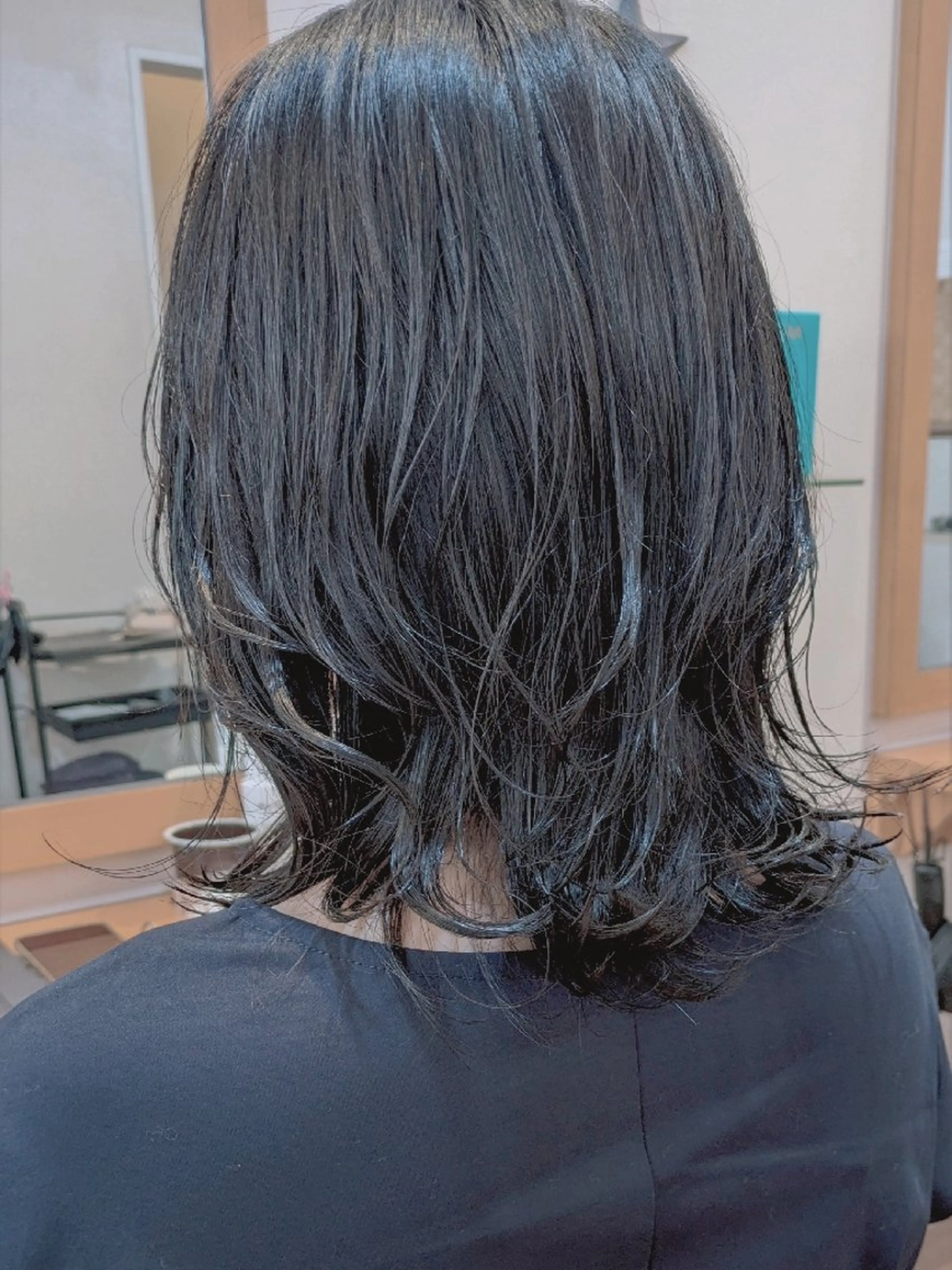 ミディアム ミディアムパーマ tino所属・︎︎🌈レイヤー/ 蒲田東口/藤原のヘアスタイル