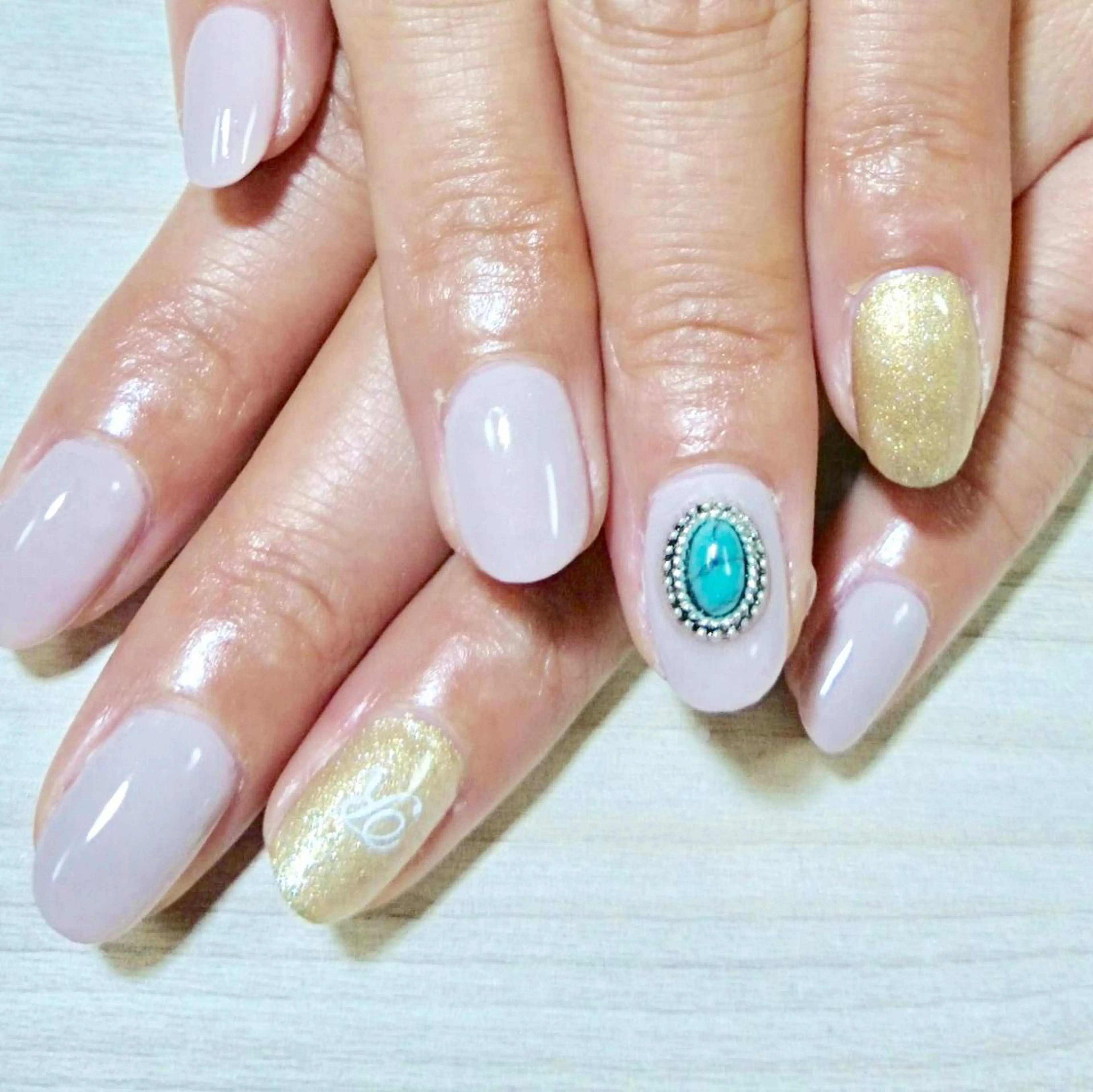 ネイル ワンカラーネイル 安藤 Charlotteのネイルデザイン