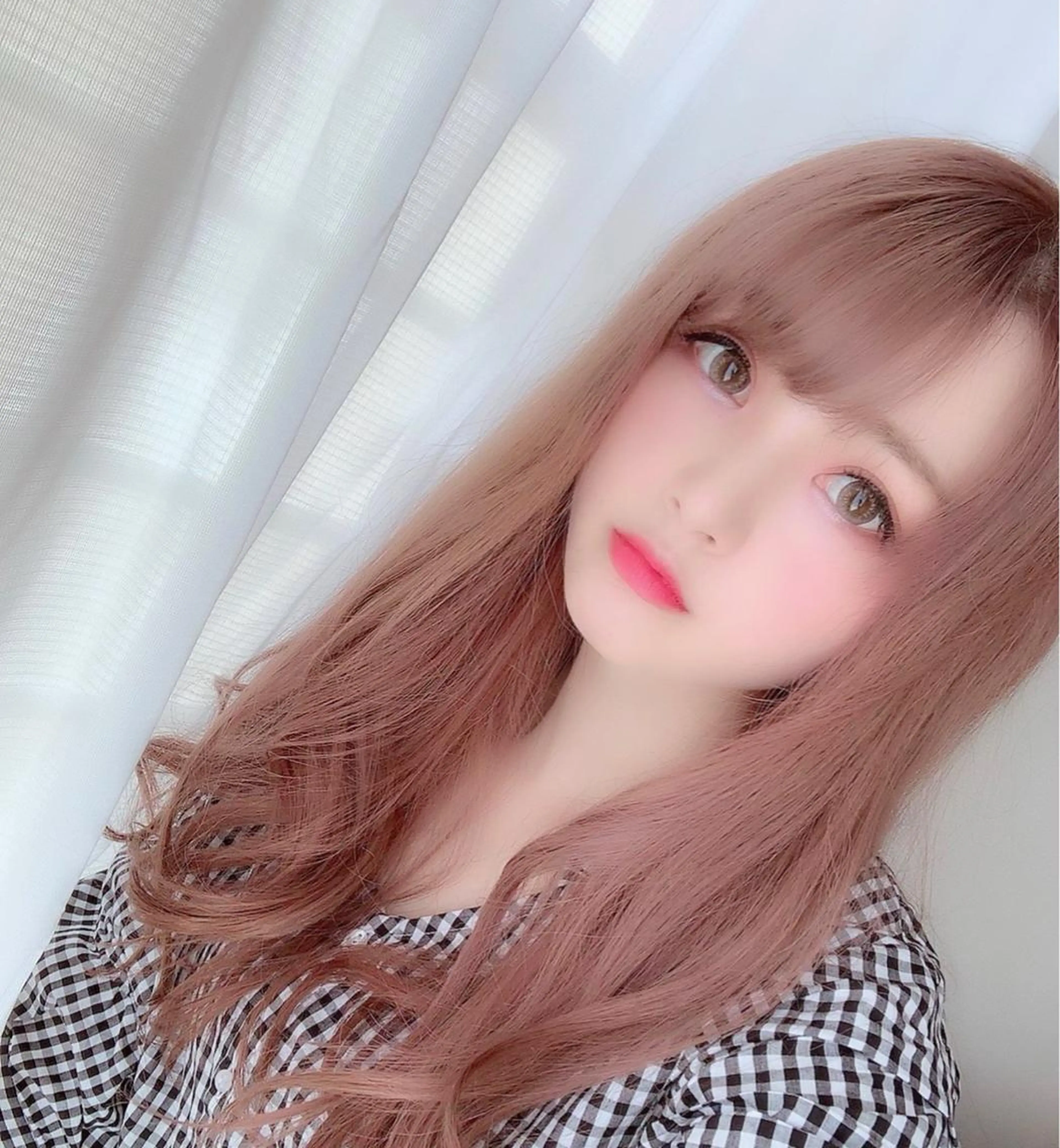 ロング カラー カット エクステ れん/ハイトーン /エクステ/韓国風のヘアスタイル