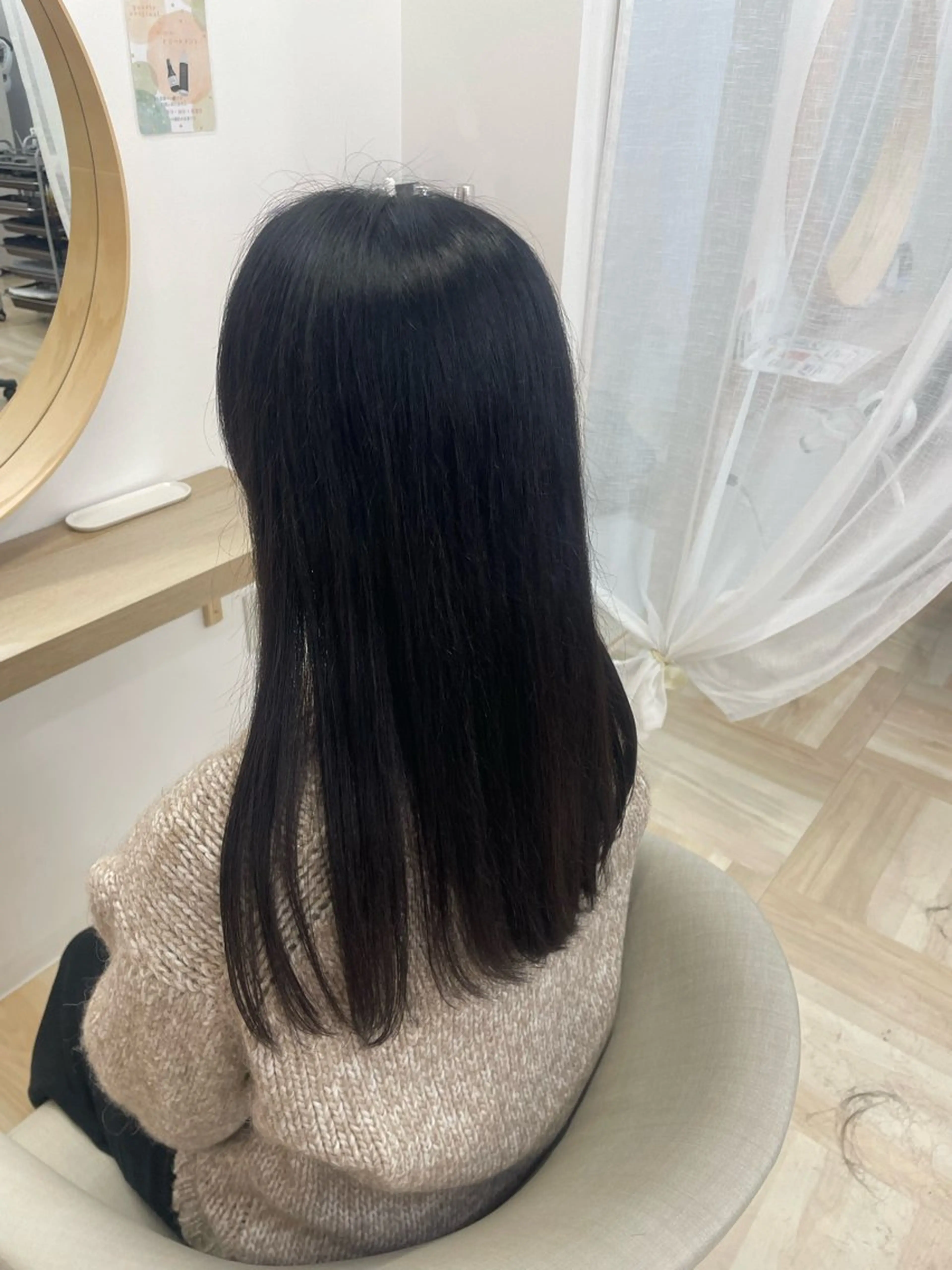 ロング 川下 葉音のヘアスタイル