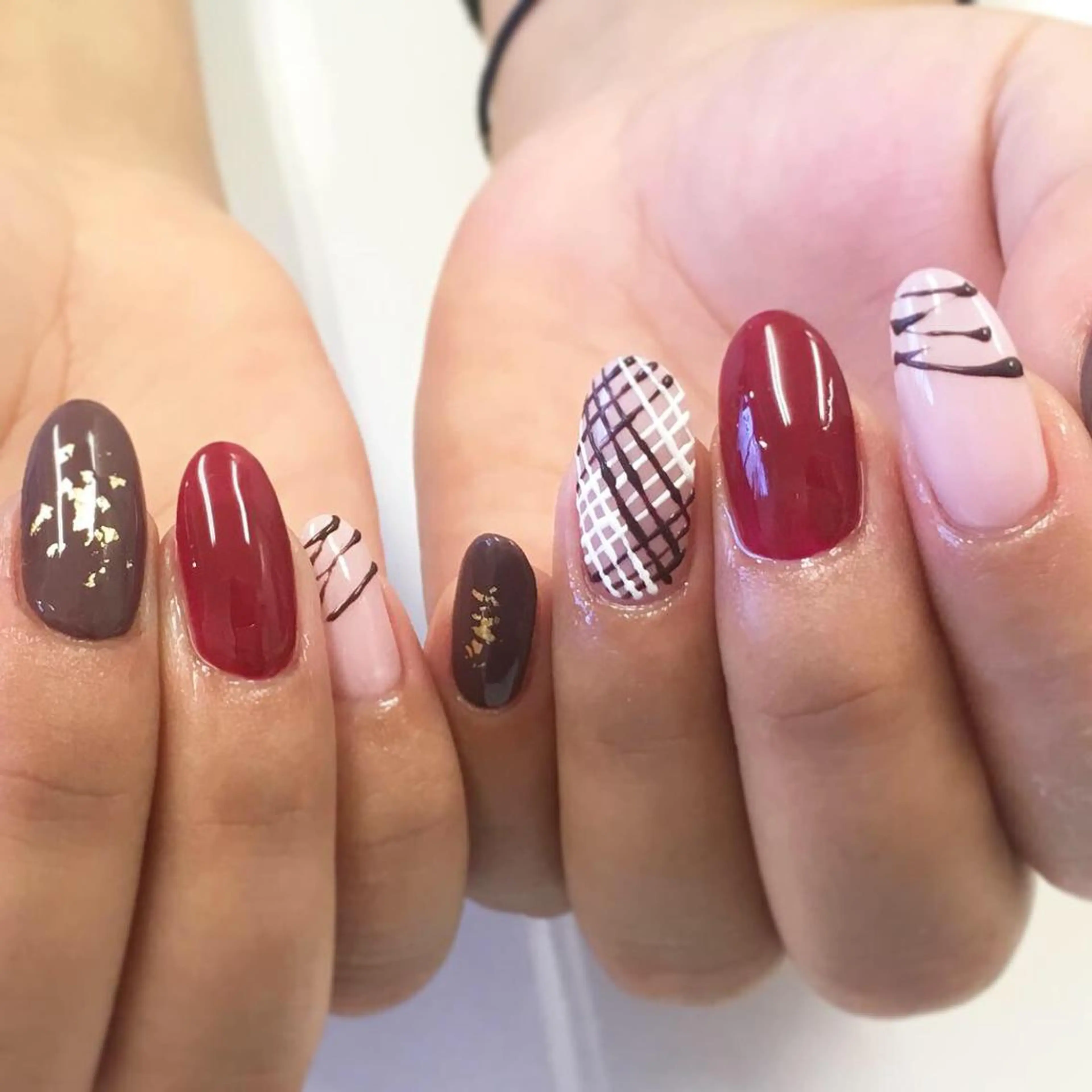 ネイル yuya パラジェル/長さ出しのネイルデザイン