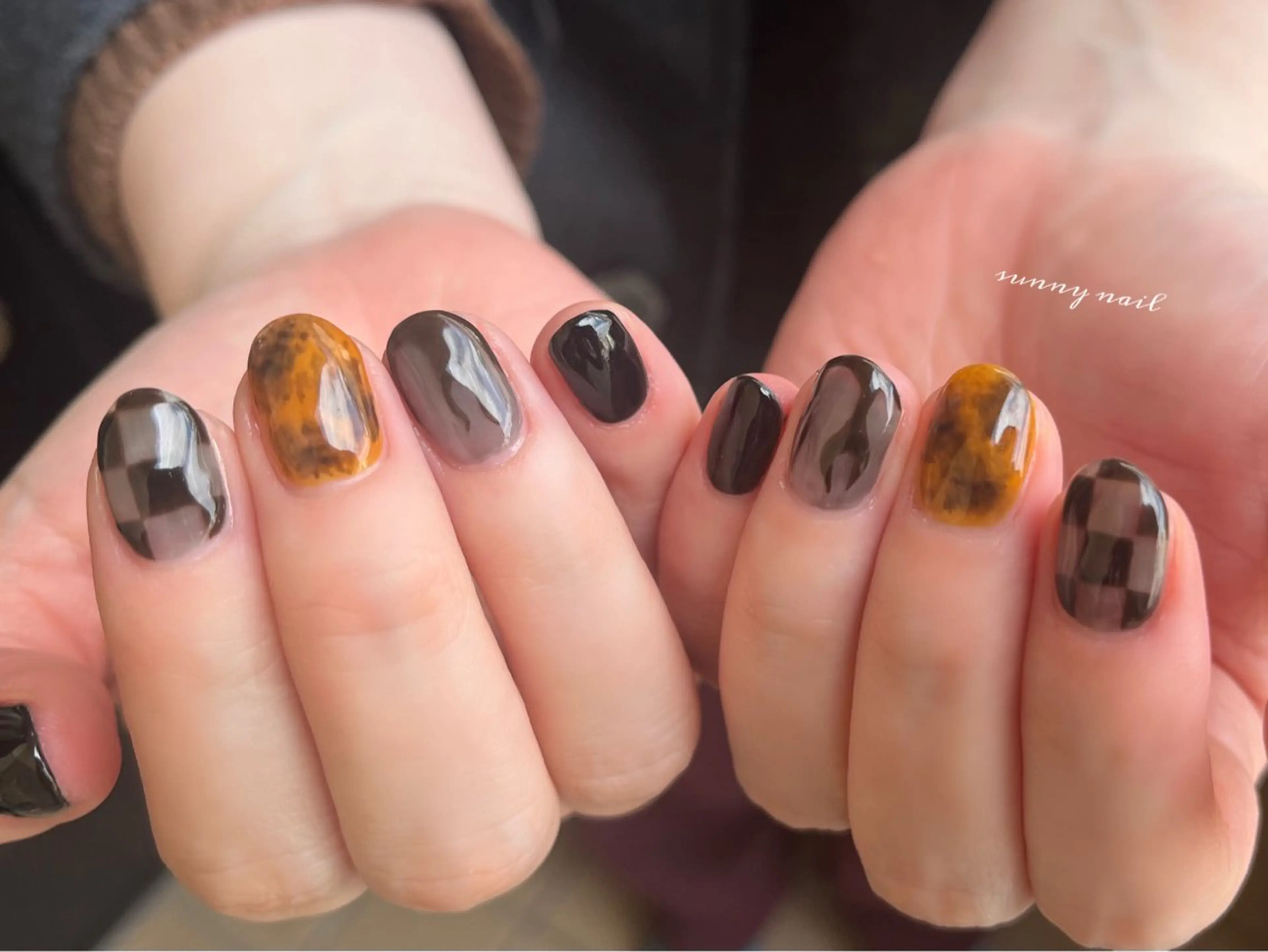 ネイル ジェルネイル パラジェル sunny nailのネイルデザイン