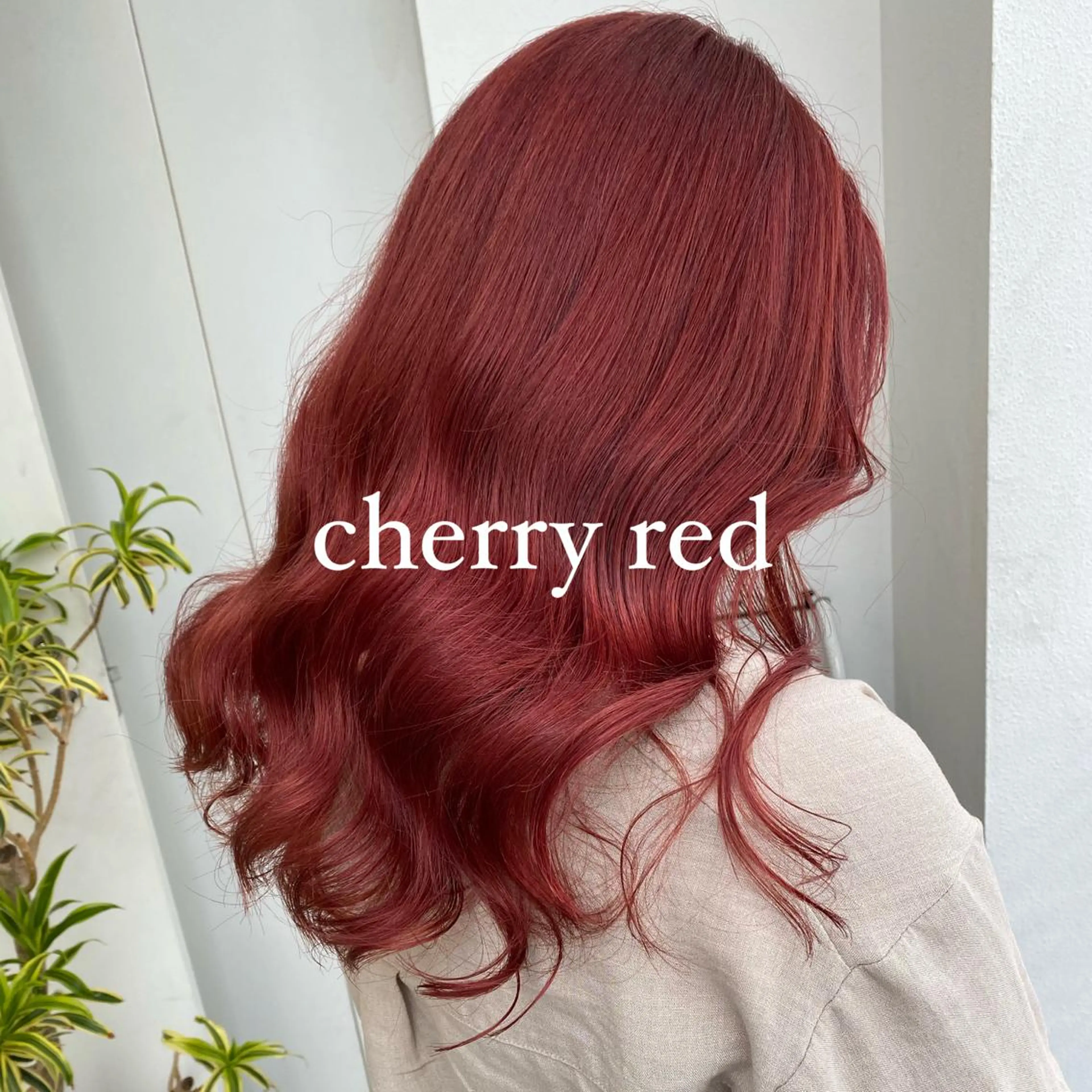 ロング カラー レッドカラー カット ヘアカラー トリートメント ヘアセット 絶対カワイイ保証💕 カワノチヒロのヘアスタイル