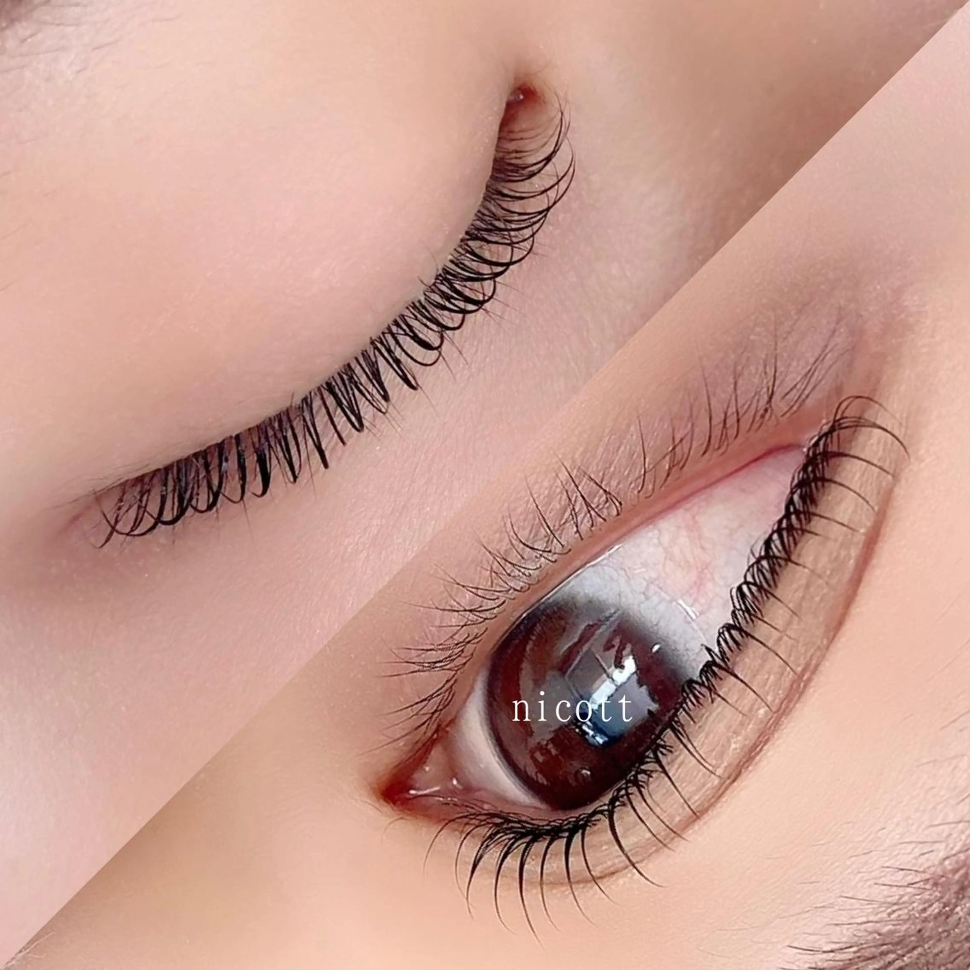 マツエク・マツパ まつげパーマ 安藤 真結香のマツエク・マツパデザイン