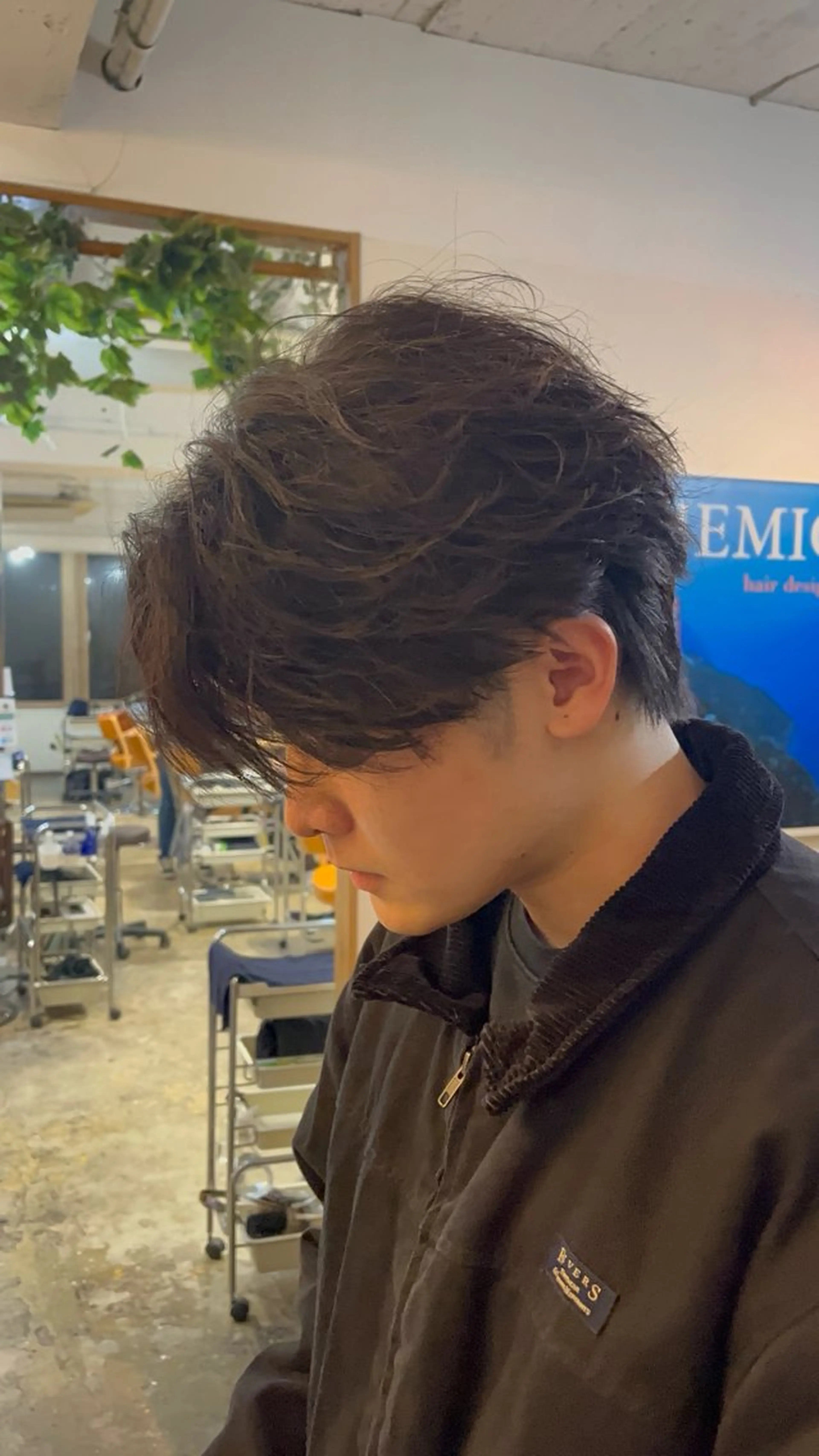 ショート パーマ メンズ フェザーパーマ メンズパーマ パーマ指名👑No. 1/koutaのヘアスタイル