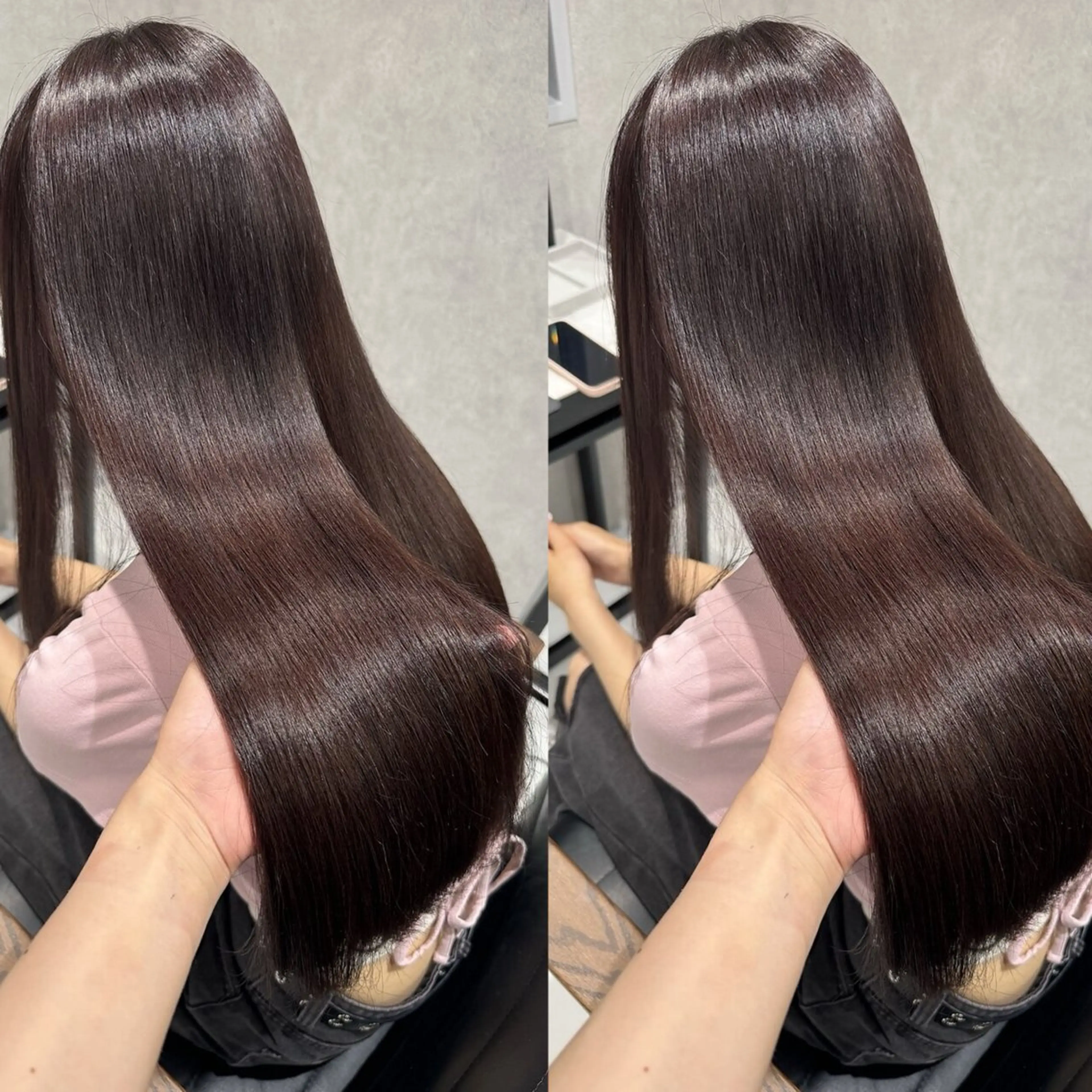 ロング Rin/寒色系カラー 🦋/うる艶ヘア🫧のヘアスタイル