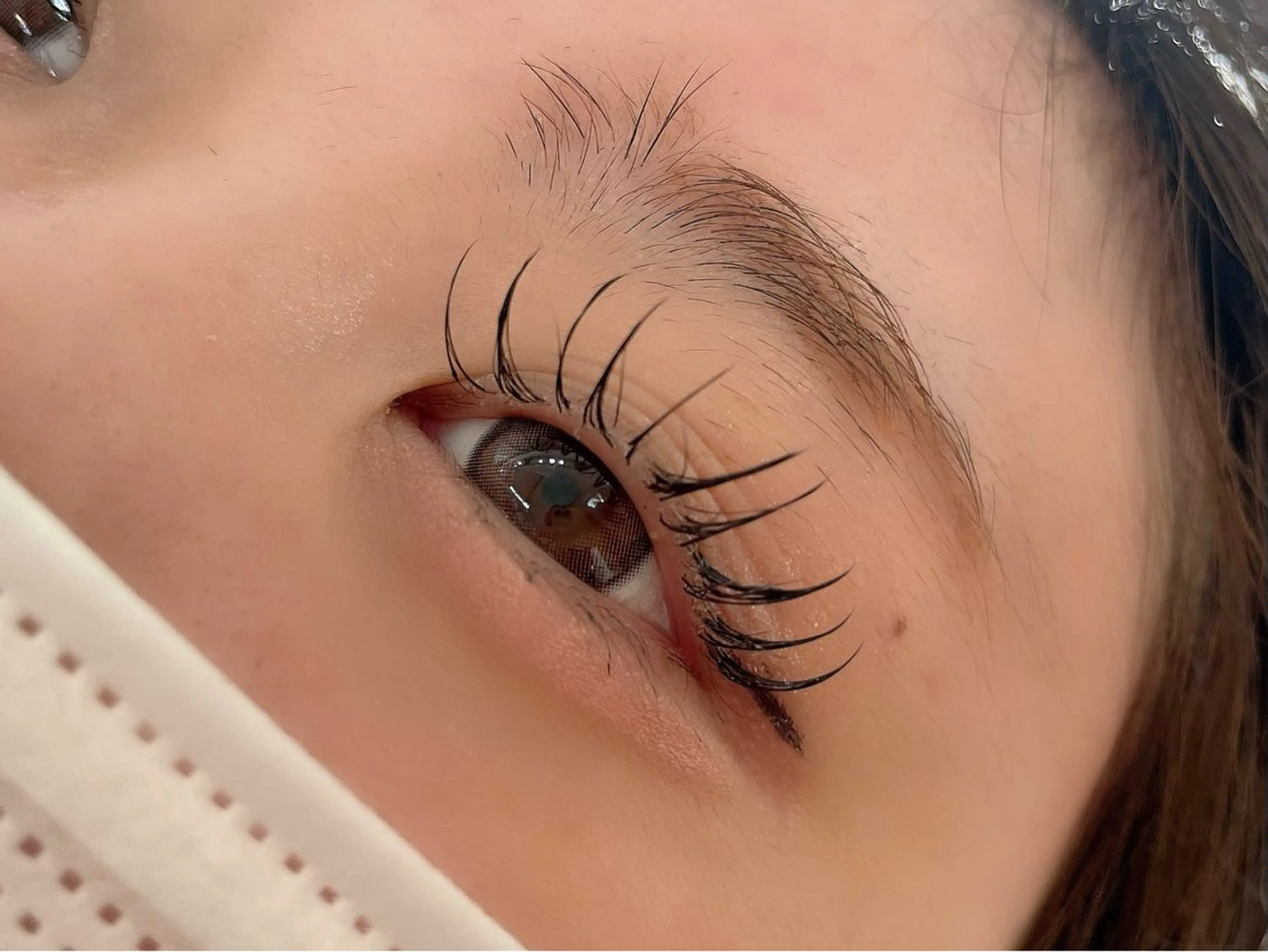 マツエク・マツパ 束感まつ毛 フリラ天王寺 yukiのマツエク・マツパデザイン