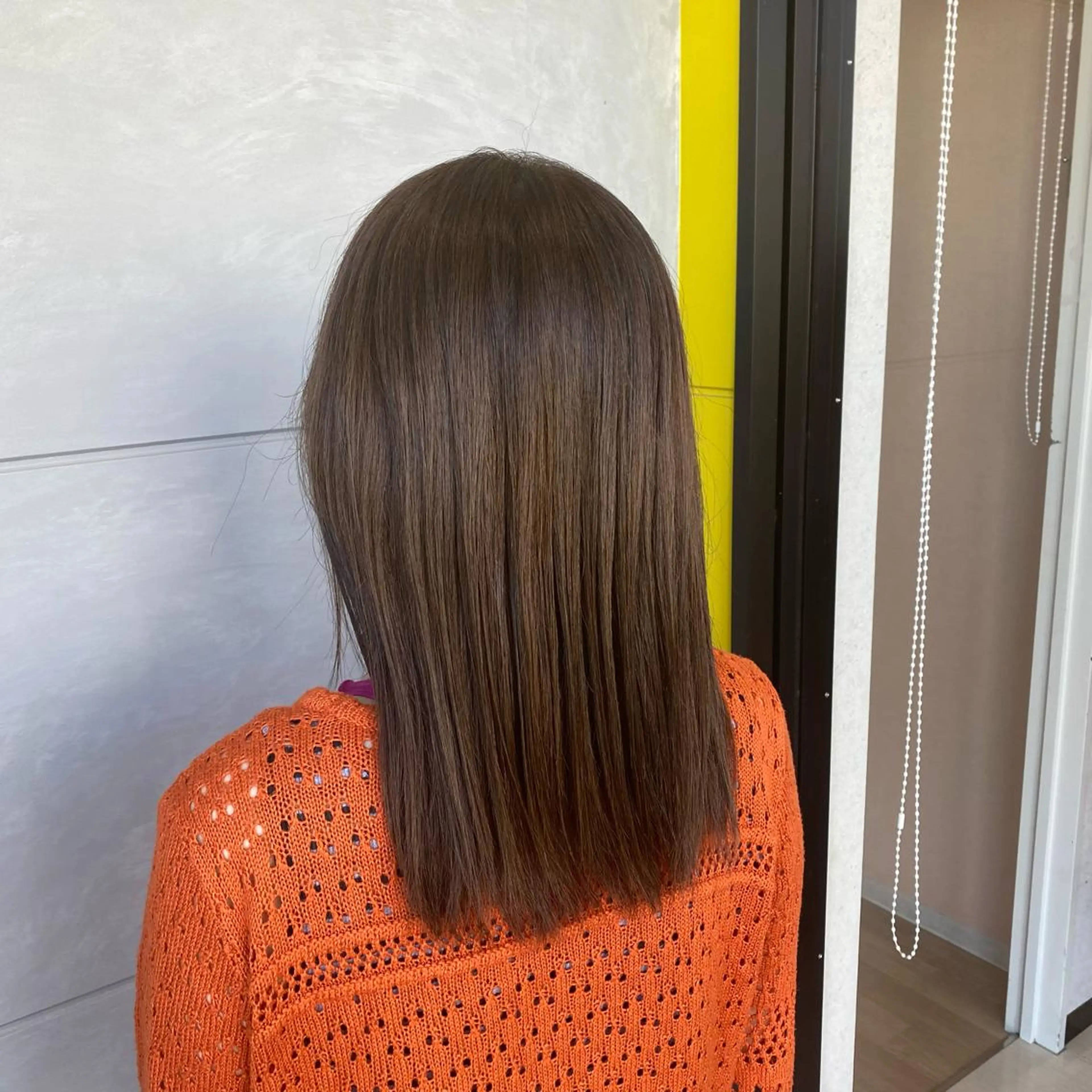 ロング カラー 天池 結衣のヘアスタイル