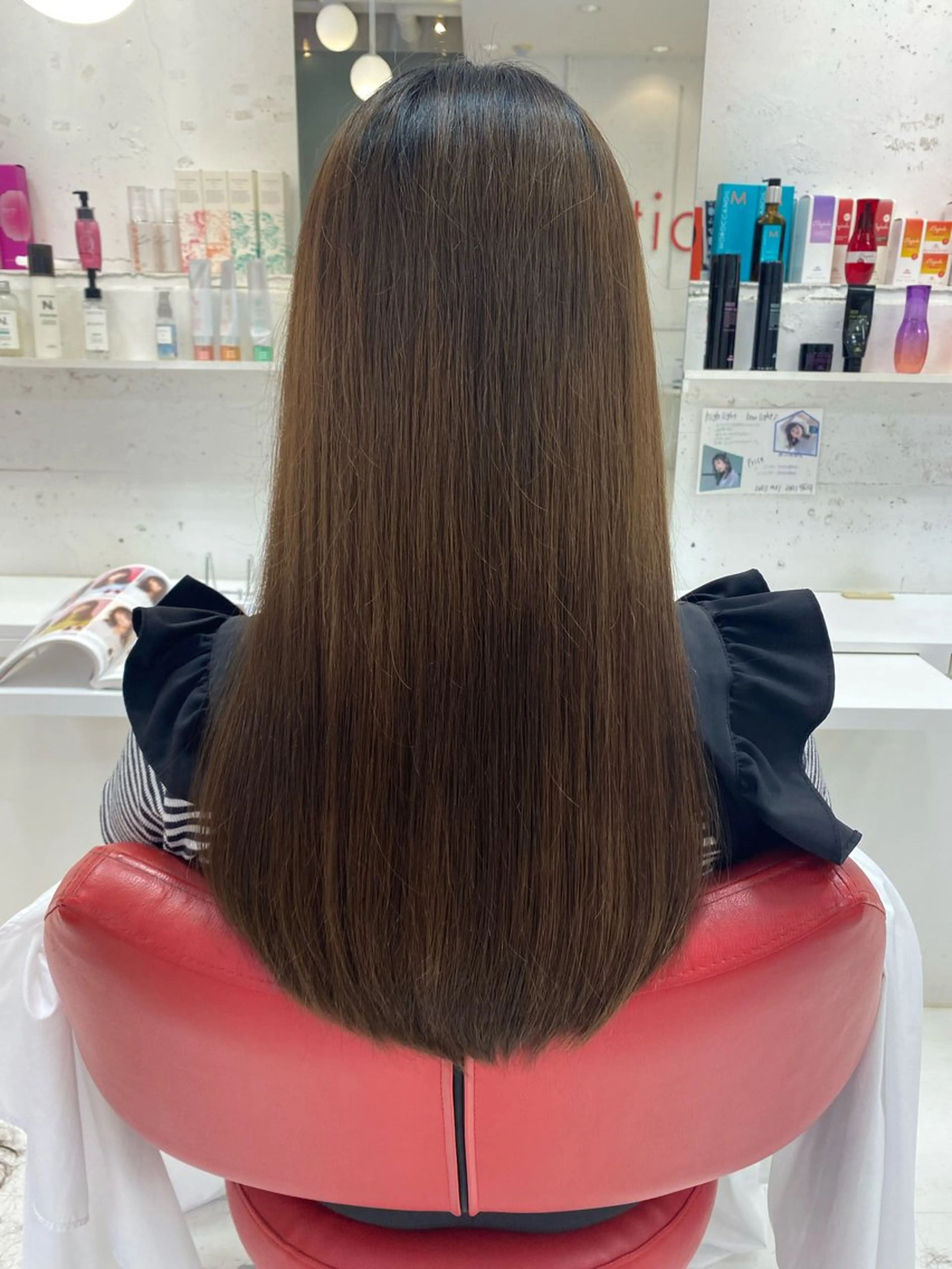 ロング 似合わせカット 隈本 采良のヘアスタイル