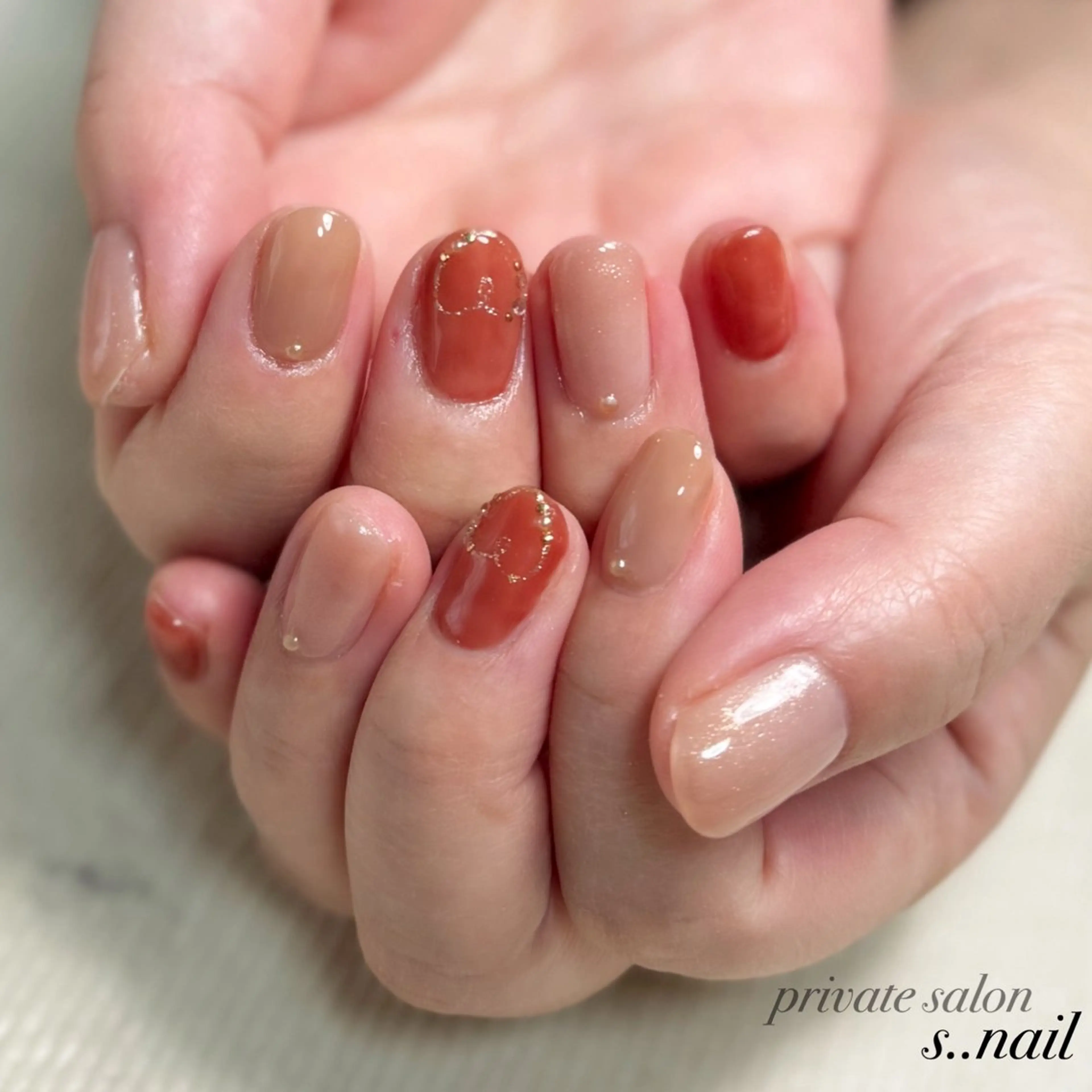 ネイル バレンタイン ハンドネイル フットネイル s..nail / MORITAのネイルデザイン