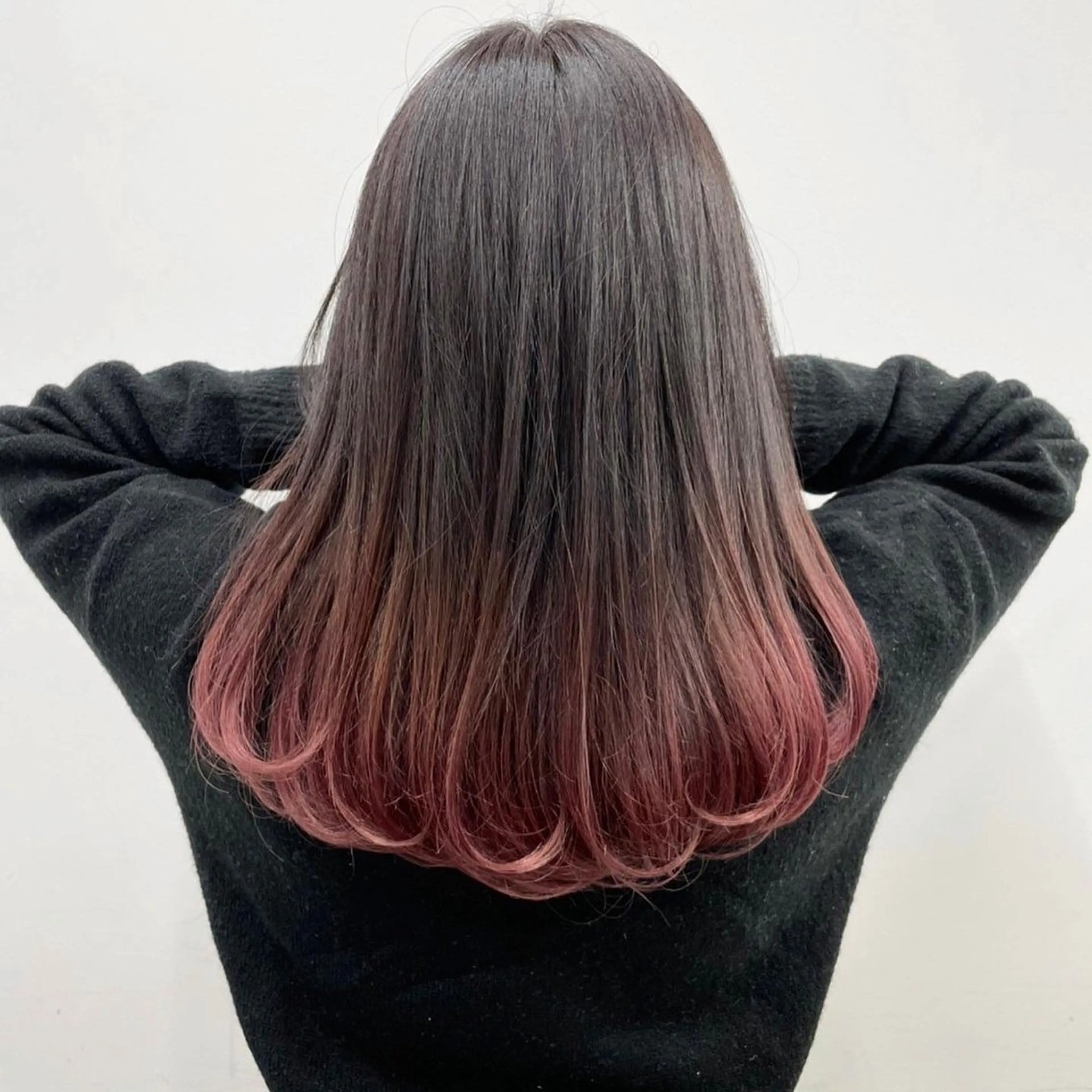 ミディアム カラー ブリーチ ⭐️無料！カット モデル募集⭐️夕貴のヘアスタイル