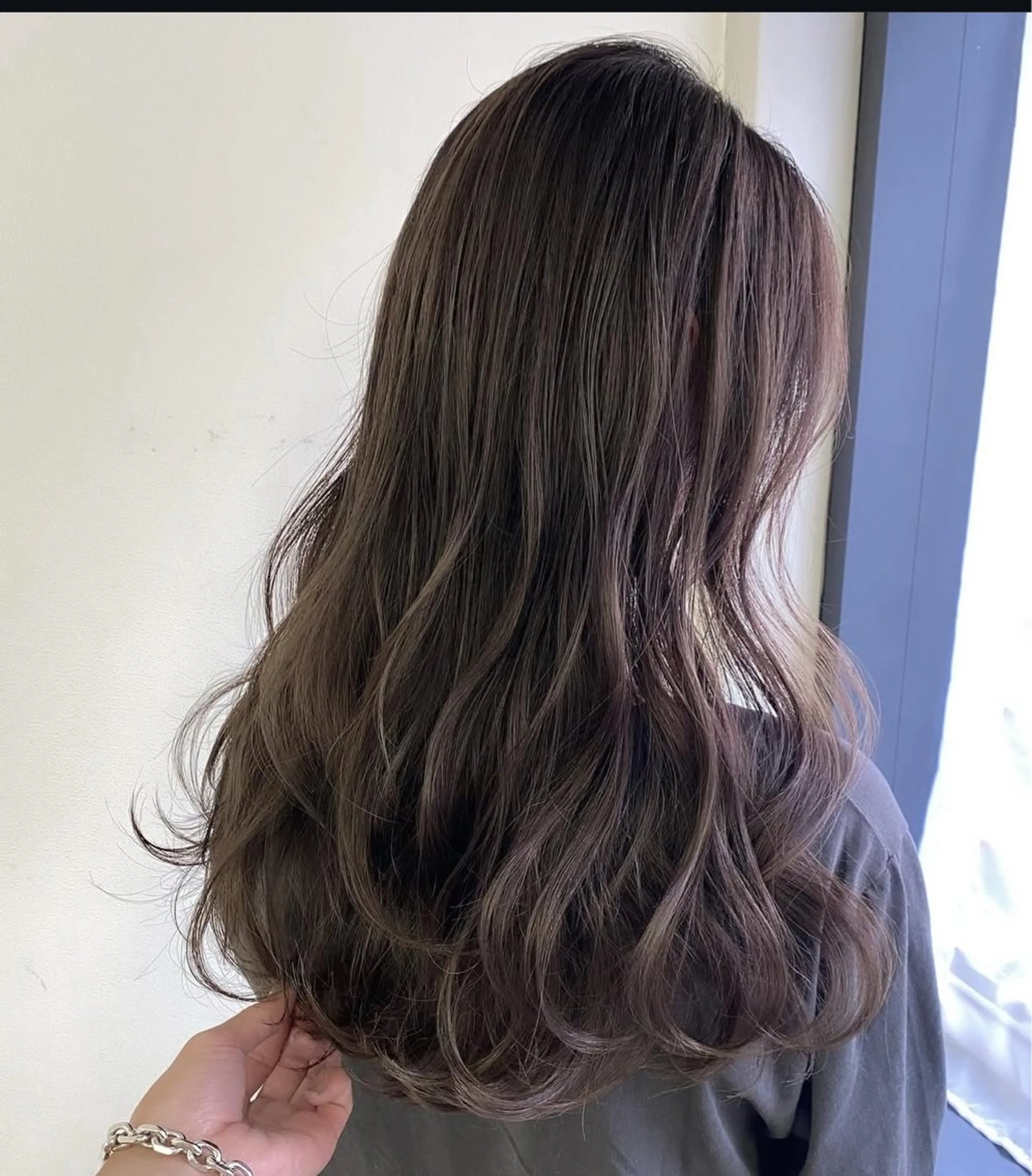 セミロング カラー 段野吾颯 ／ベージュカラーのヘアスタイル