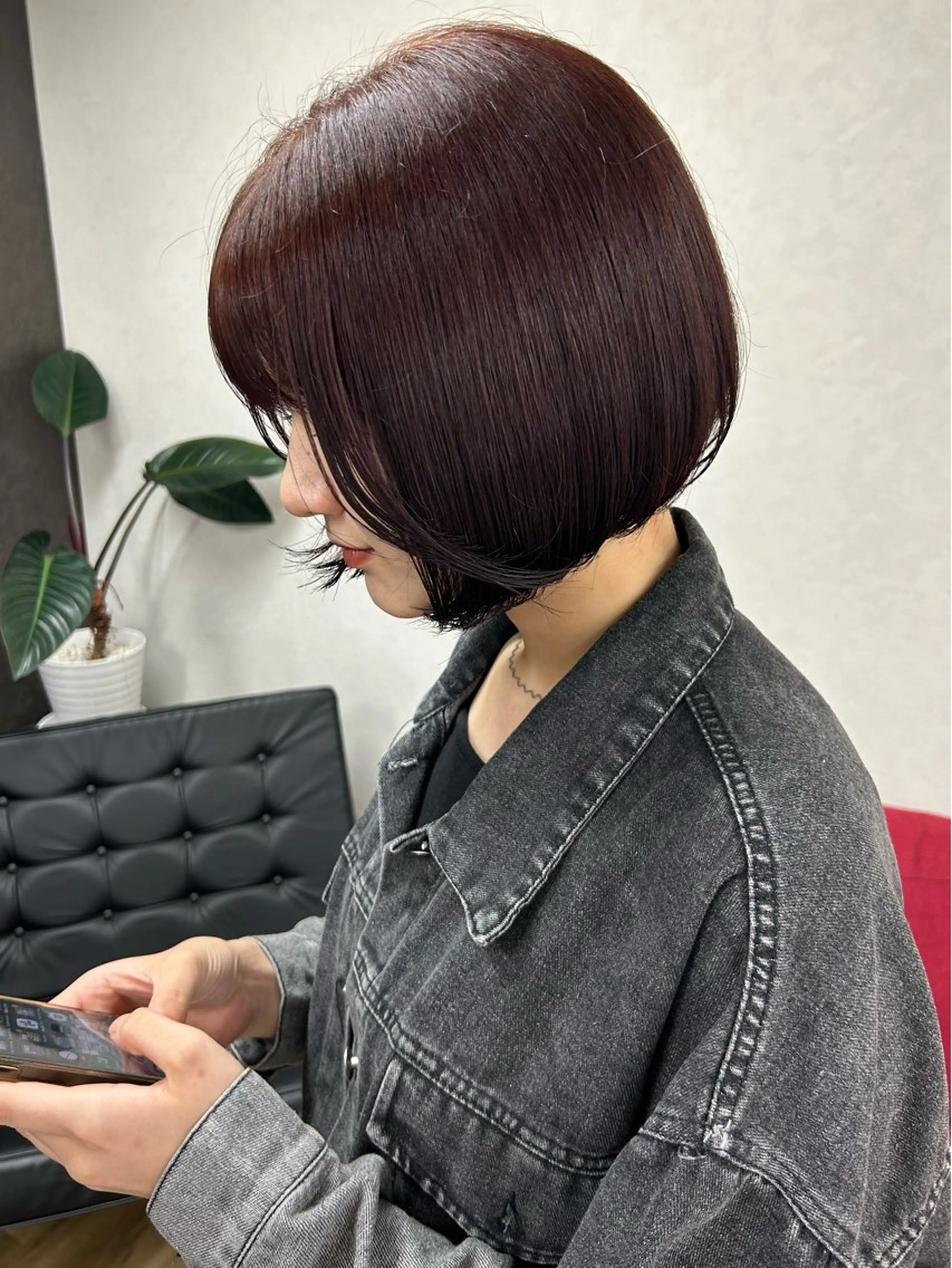 ミディアム カラー インナーカラー ／レイヤー🦋ルイのヘアスタイル