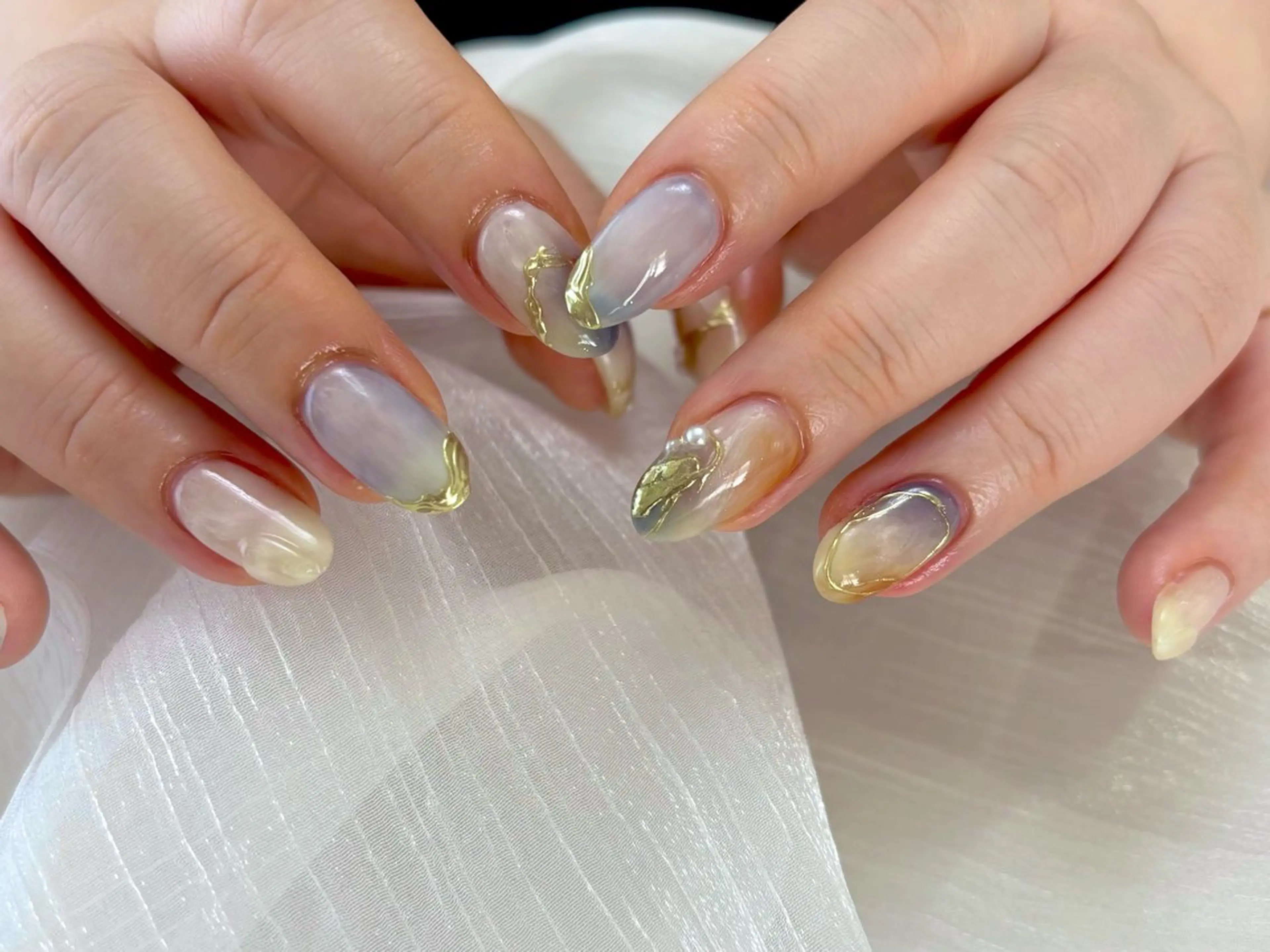 ネイル ハンドネイル yurina ☆のネイルデザイン